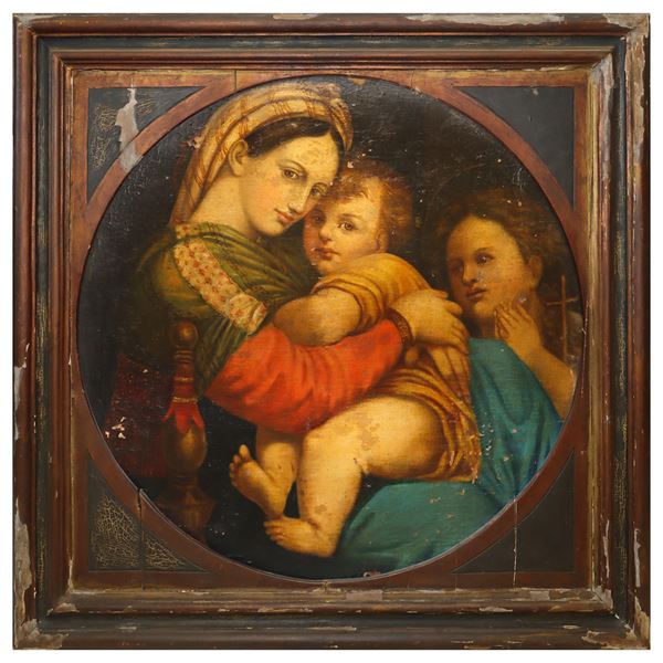 Raffaello  Sanzio - Madonna della seggiola