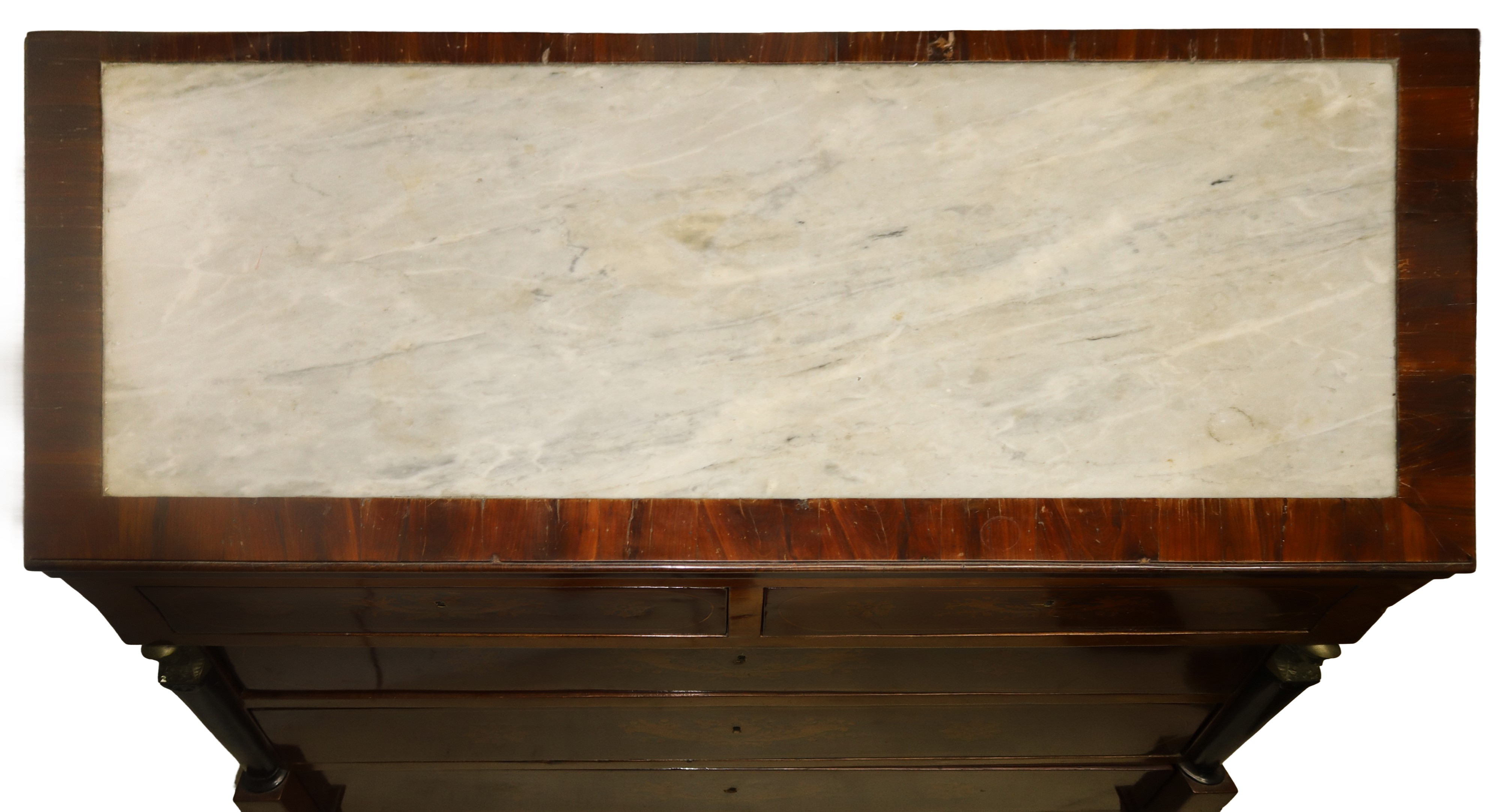 Cassettone in legno di mogano