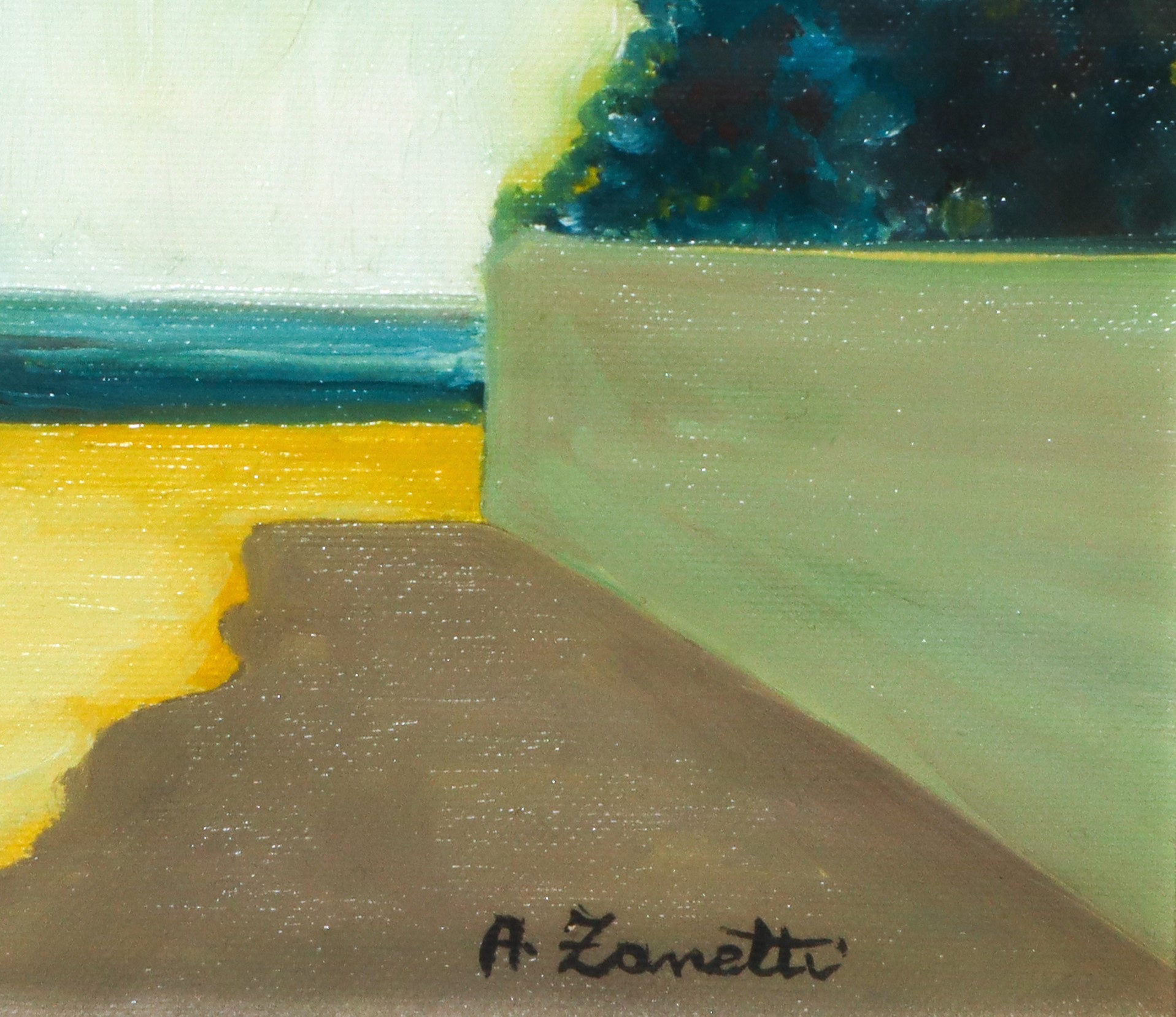 Strada che porta al mare