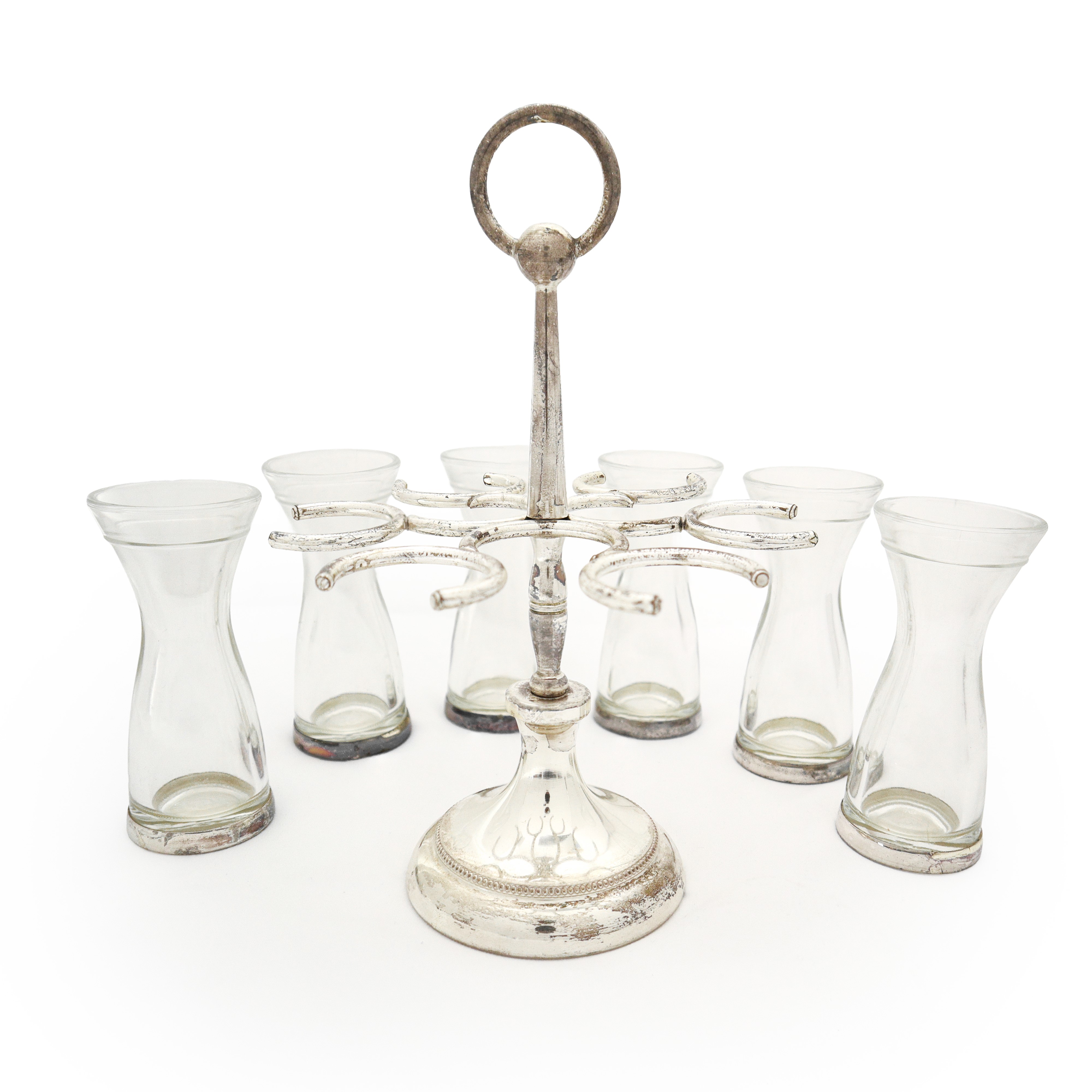 Set di bicchieri per amaro vintage