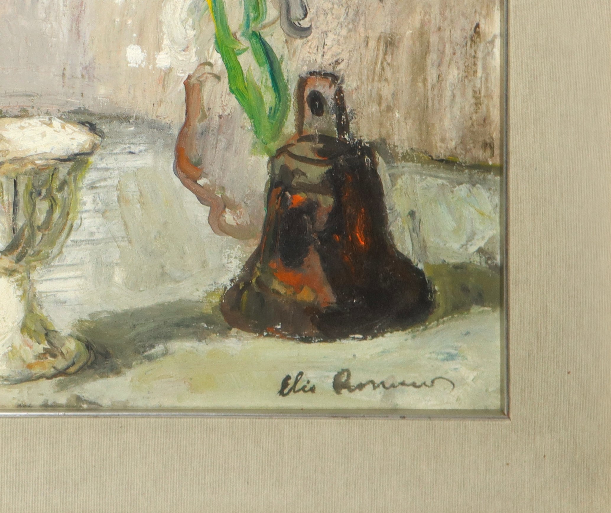 Natura morta di vasi e tazze