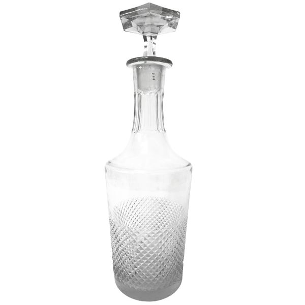 Bottiglia decanter in cristallo