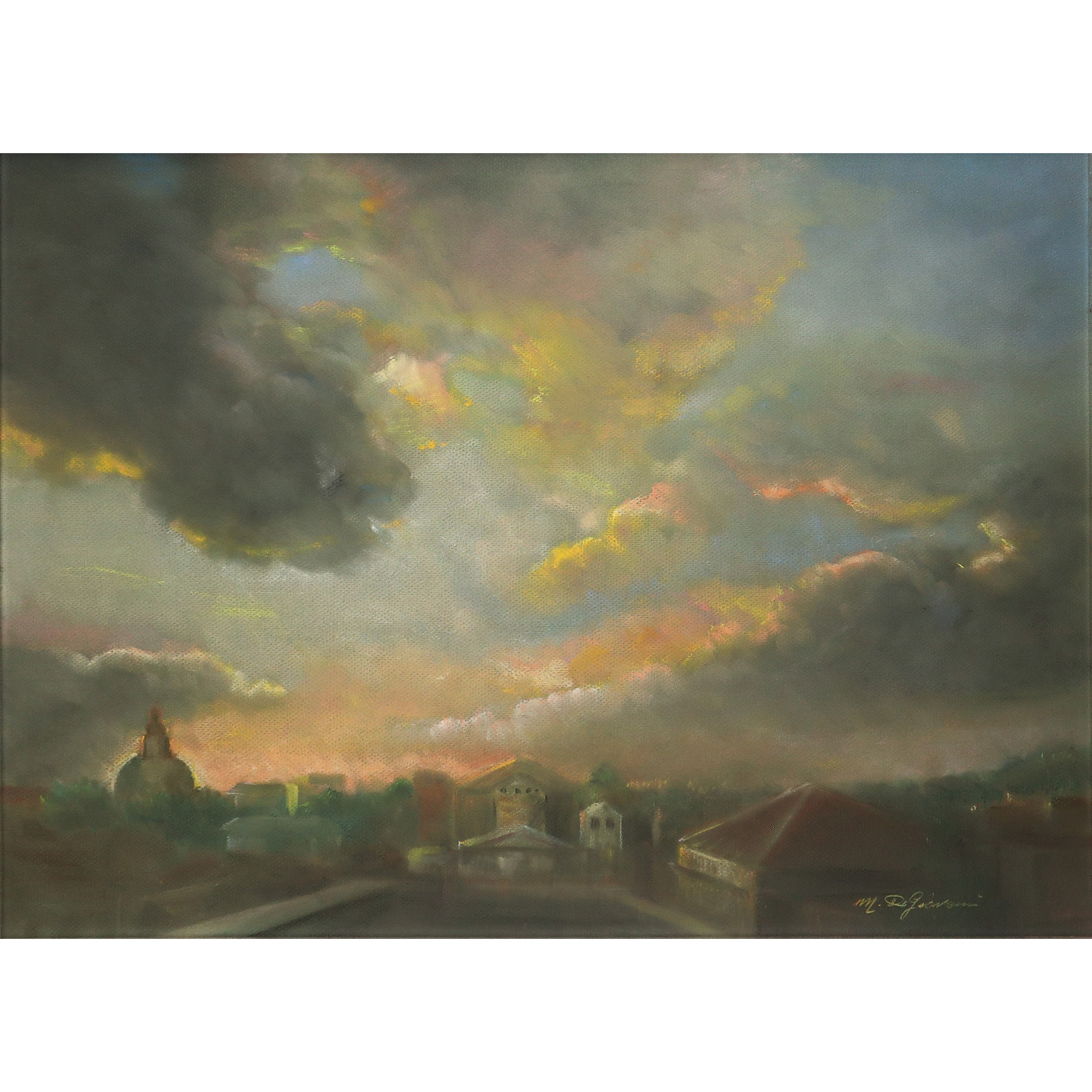 Paesaggio con Case