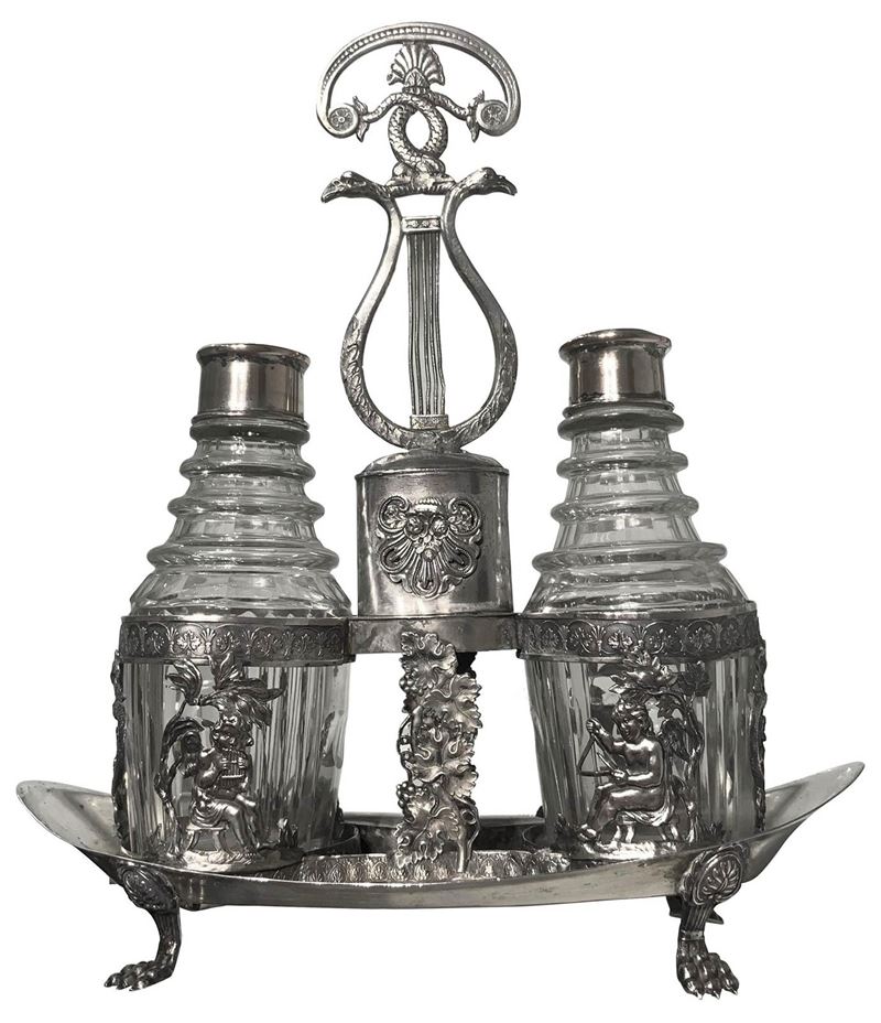 Saliera in argento