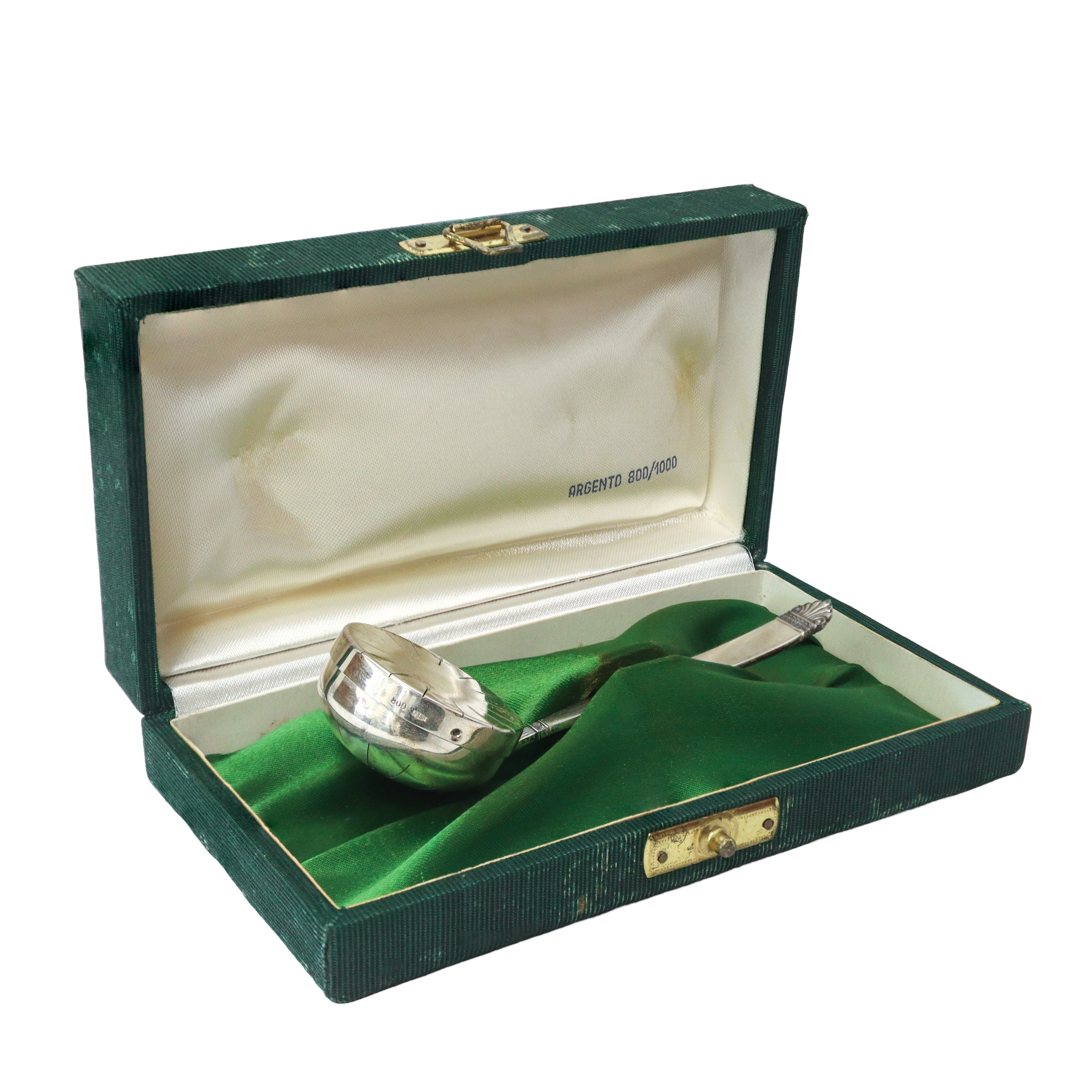 Cucchiaino spargizucchero in argento