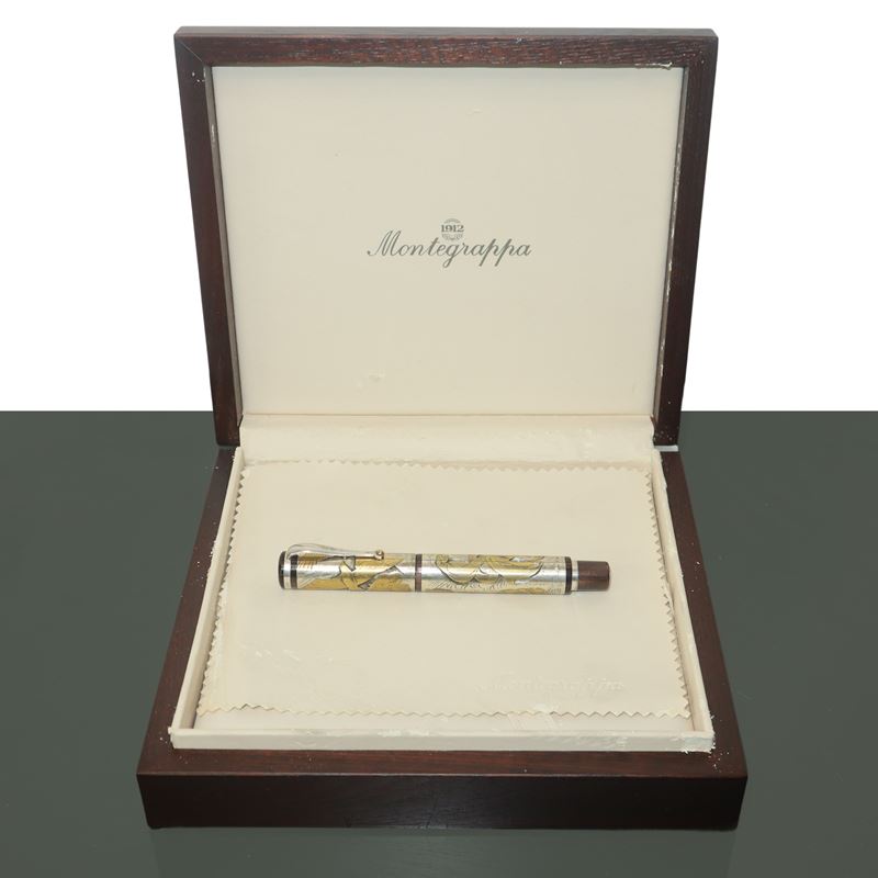 Penna Stilografica "animalia Limited Edition" in Argento 925
