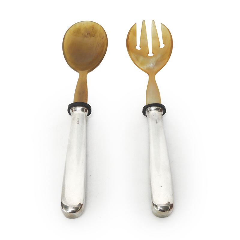 Set di Posate da Insalata in Argento 800