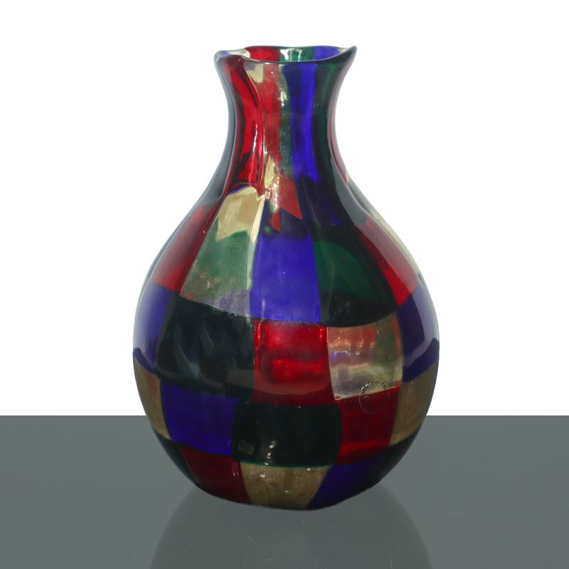 Fulvio Bianconi per Venini - Vaso Pezzato, Venezia