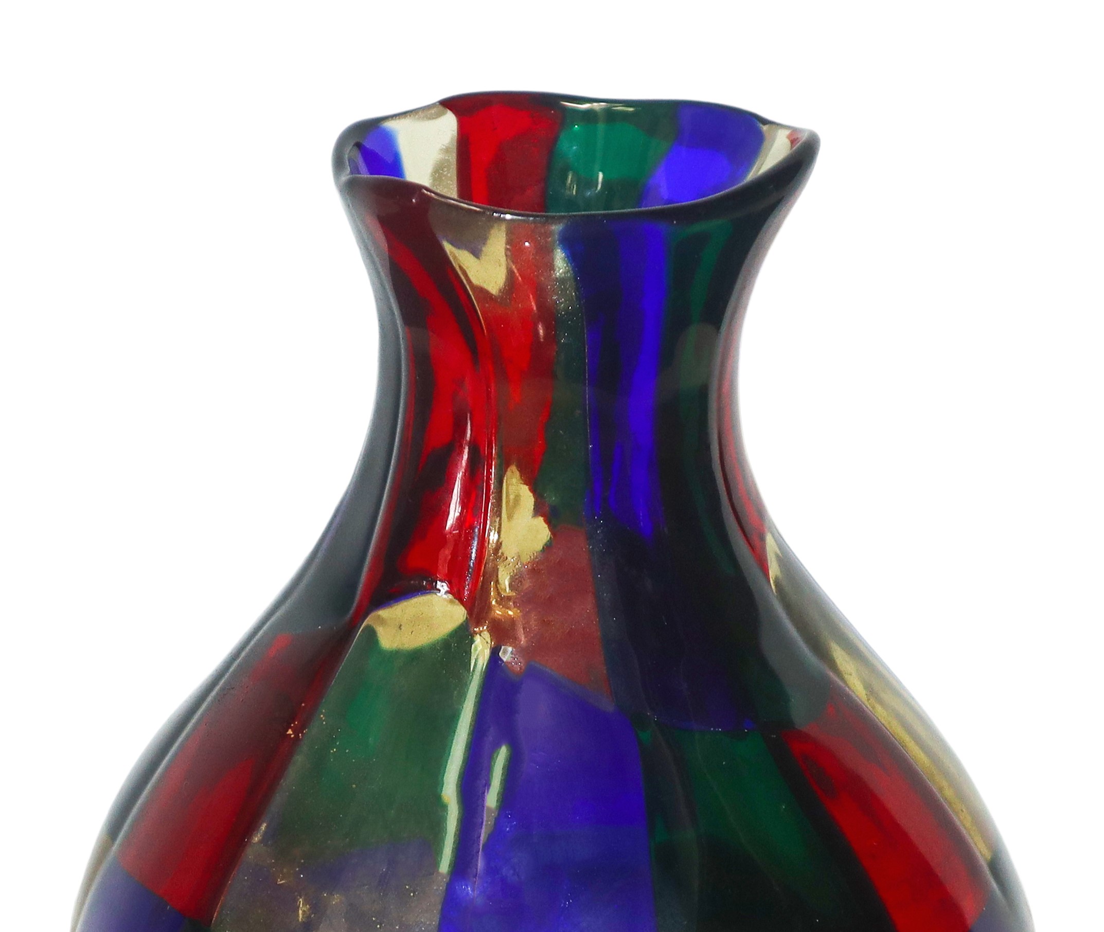 Fulvio Bianconi per Venini - Vaso Pezzato, Venezia