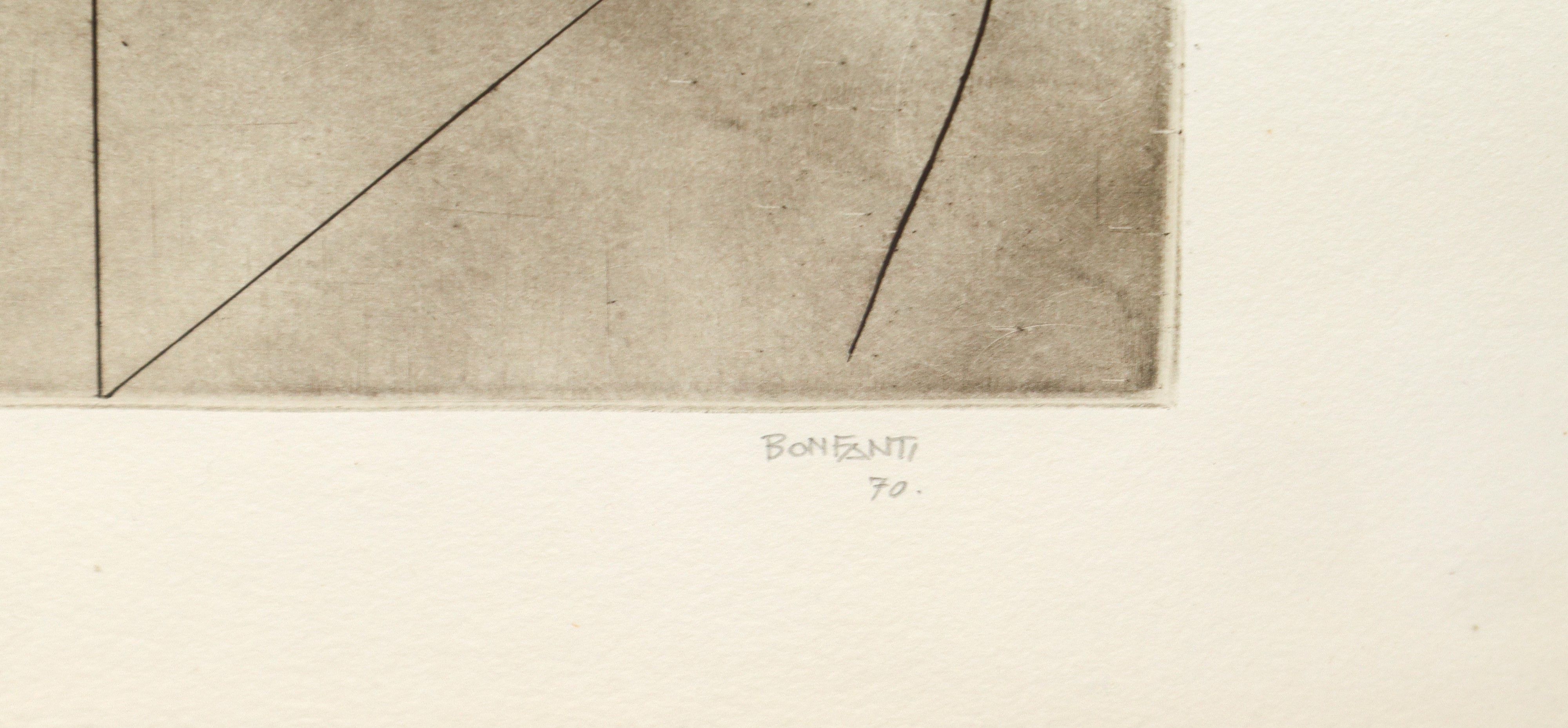 Arturo Bonfanti - Incisione
