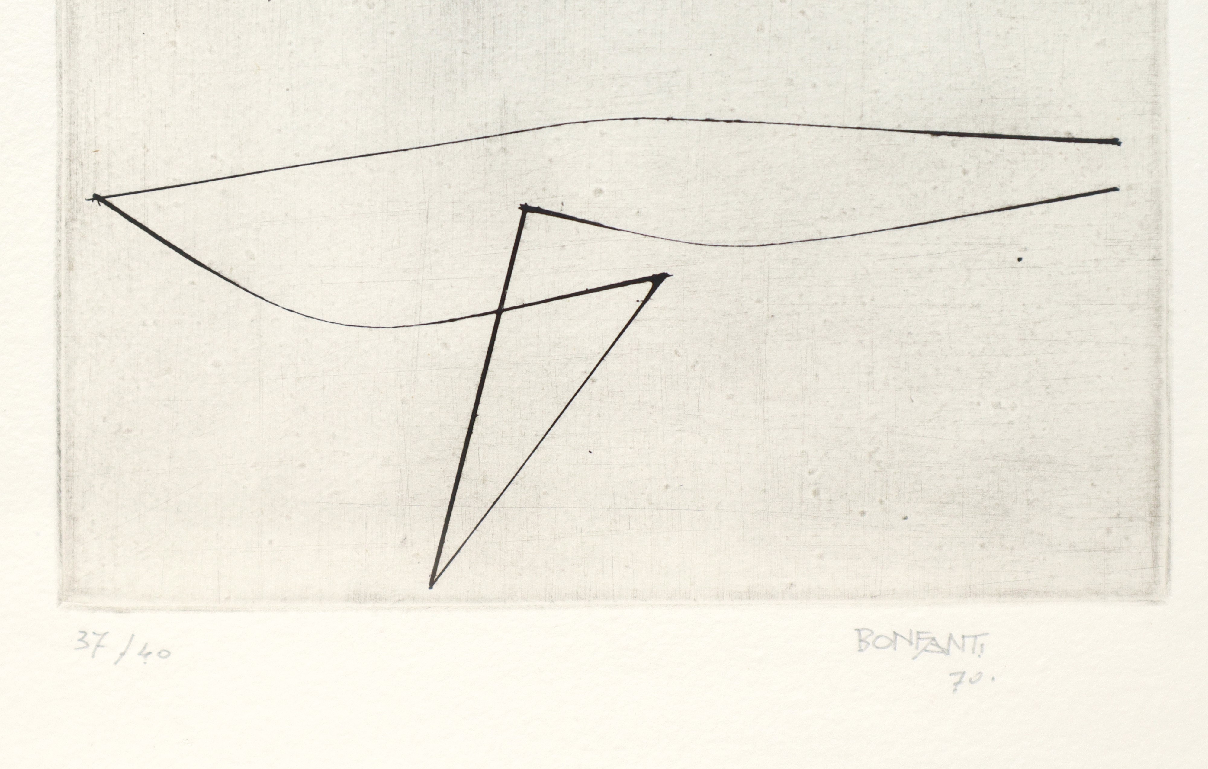 Arturo Bonfanti - Incisione