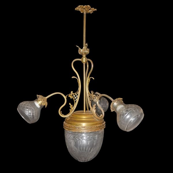 4-light chandelier