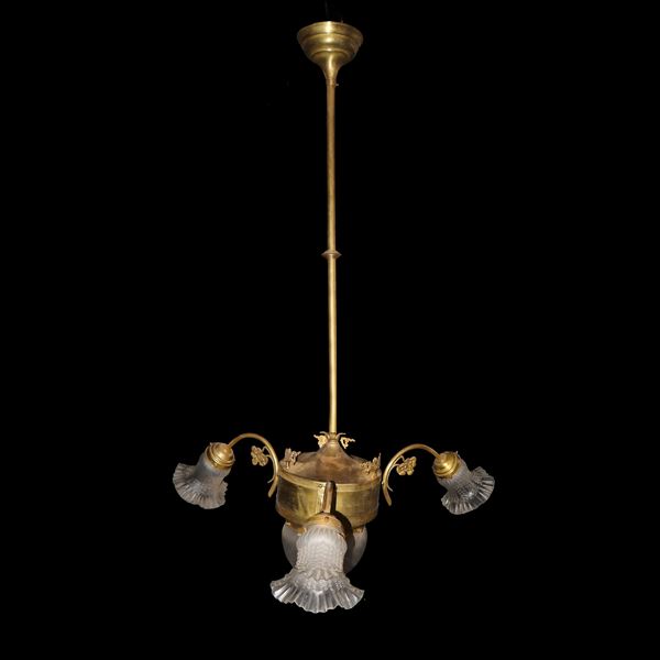 4-light chandelier