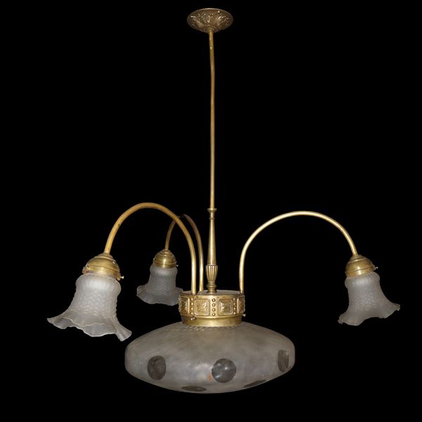 4-light chandelier 