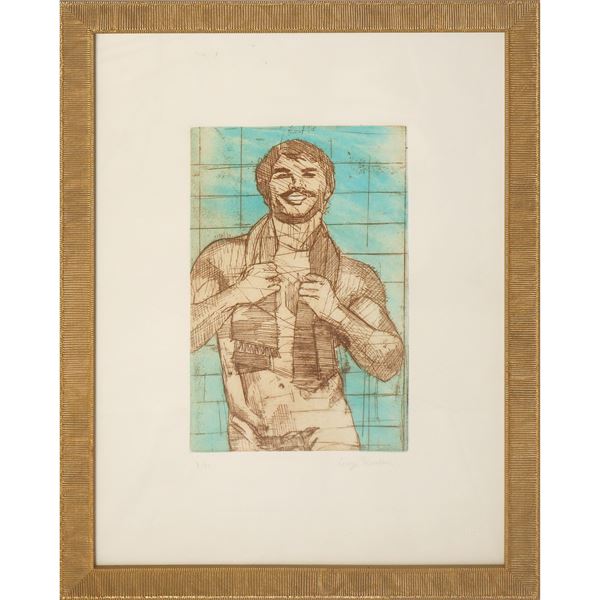 Lorenzo  Tornabuoni - Man with towels