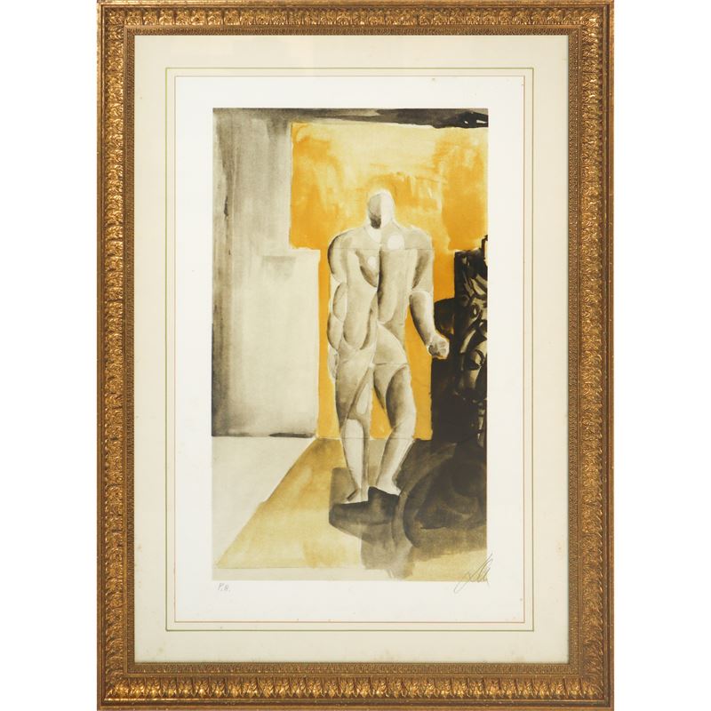 Sandro Chia - Figura di Uomo