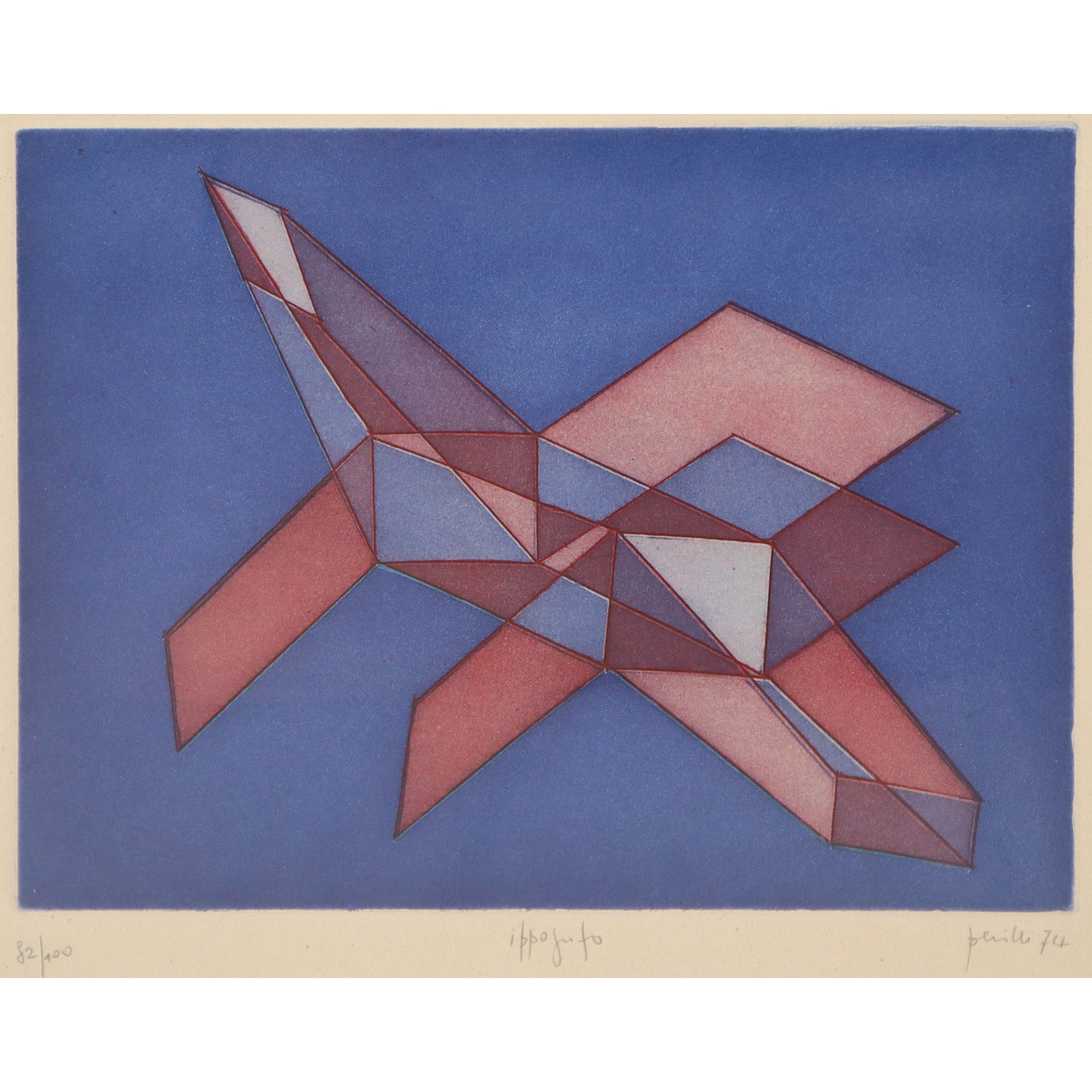 Achille Perilli - Ippogrifo