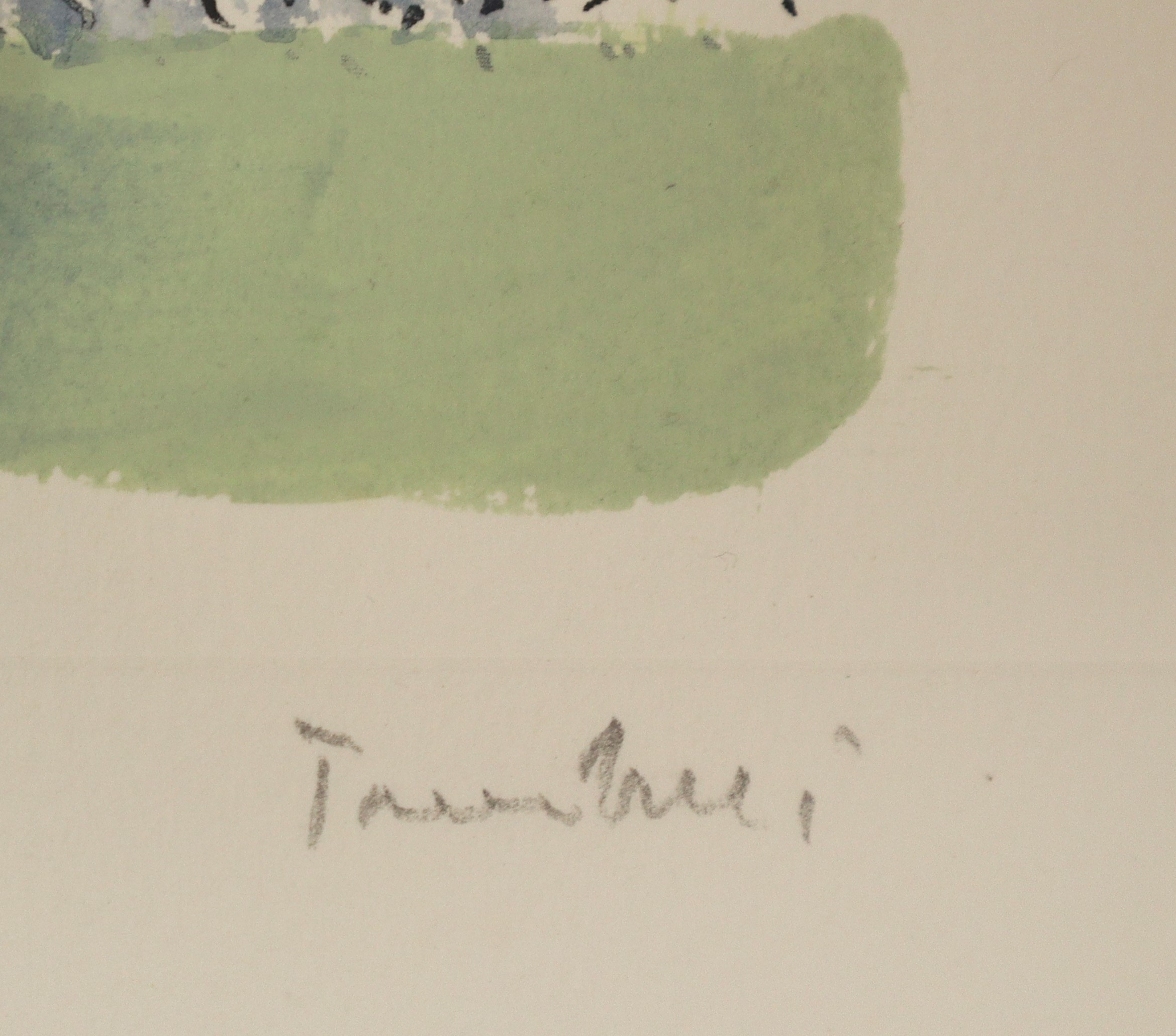 Orfeo Tamburi - Parigi, Raccolta di N.5 Acqueforti Colorate a Mano