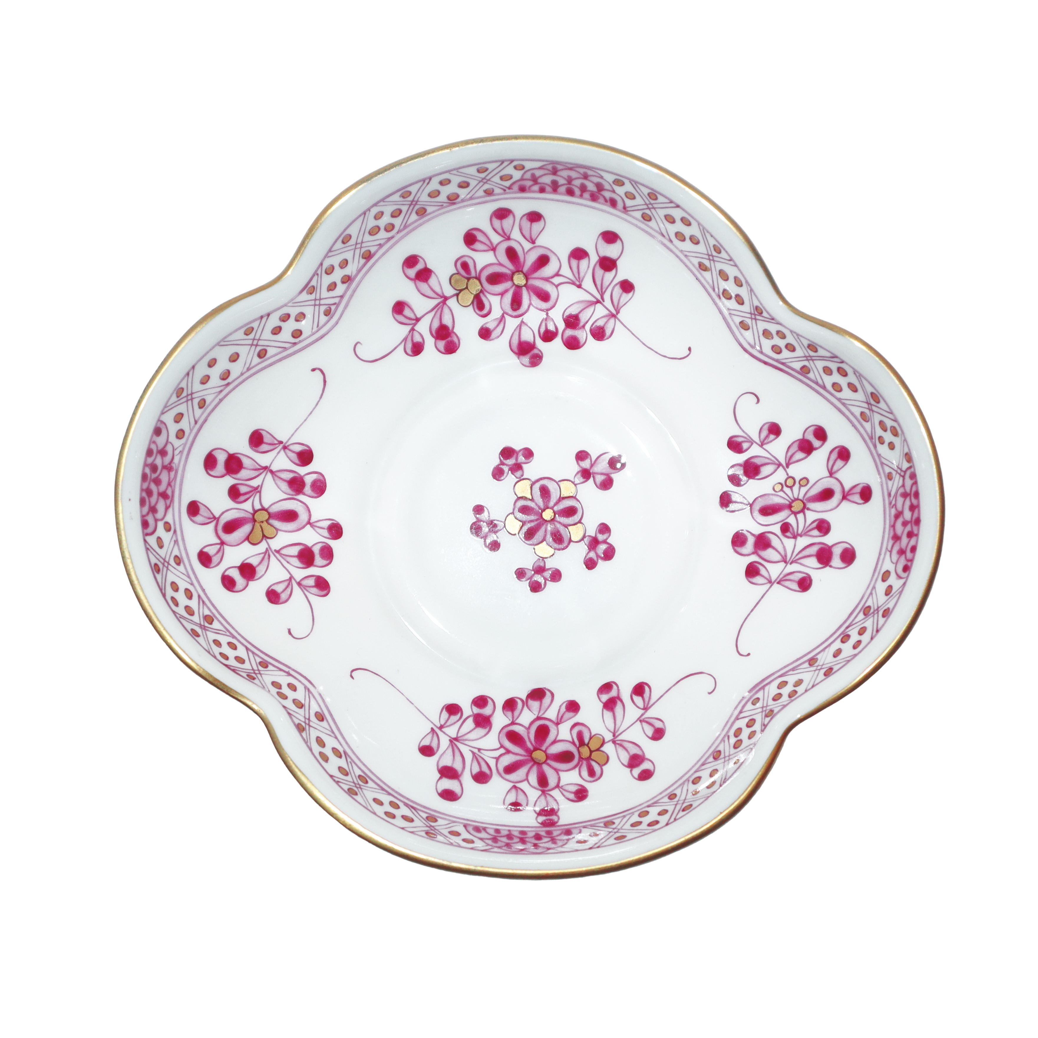 Sei tazze da caffè in porcellana Herend modello Waldstein