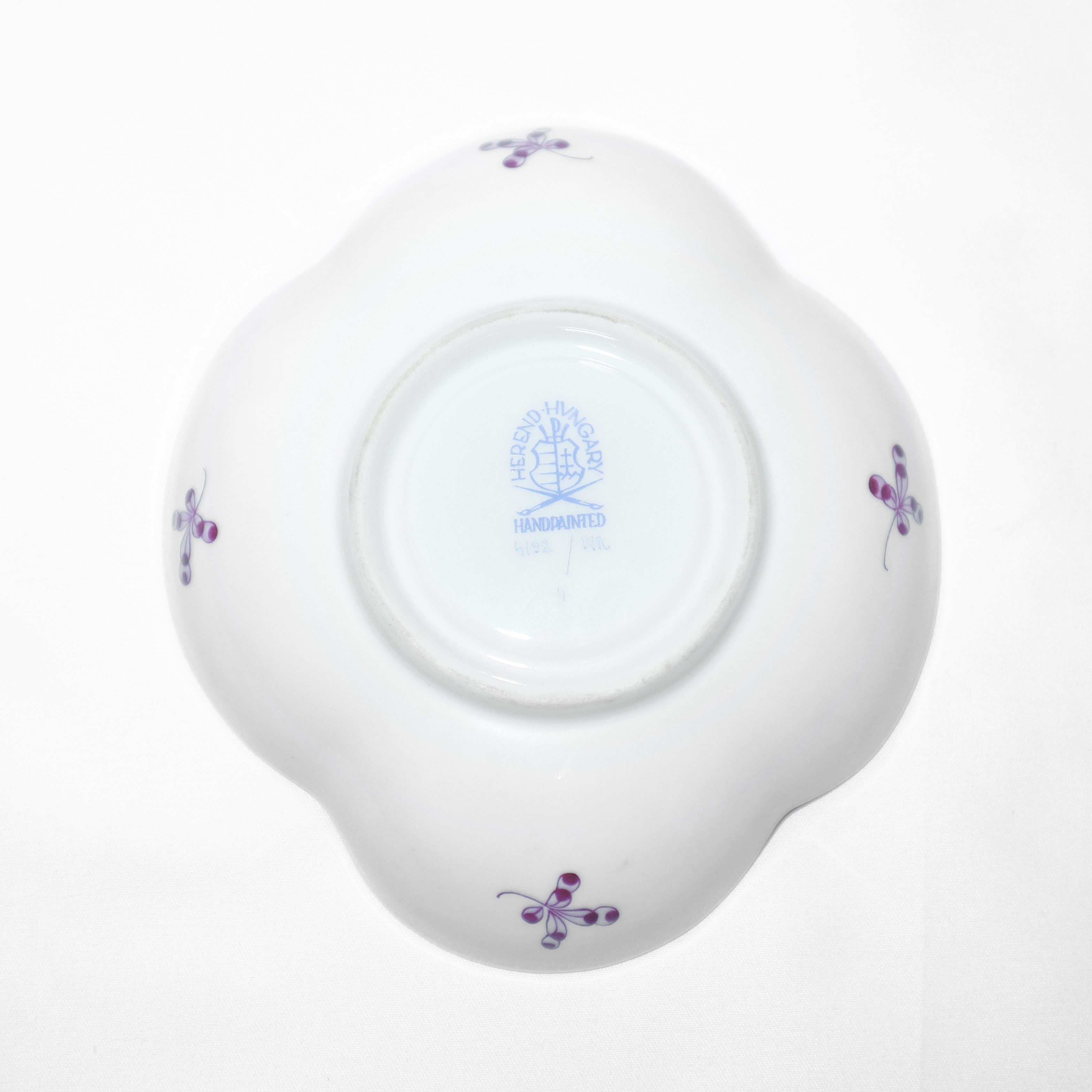 Sei tazze da caffè in porcellana Herend modello Waldstein