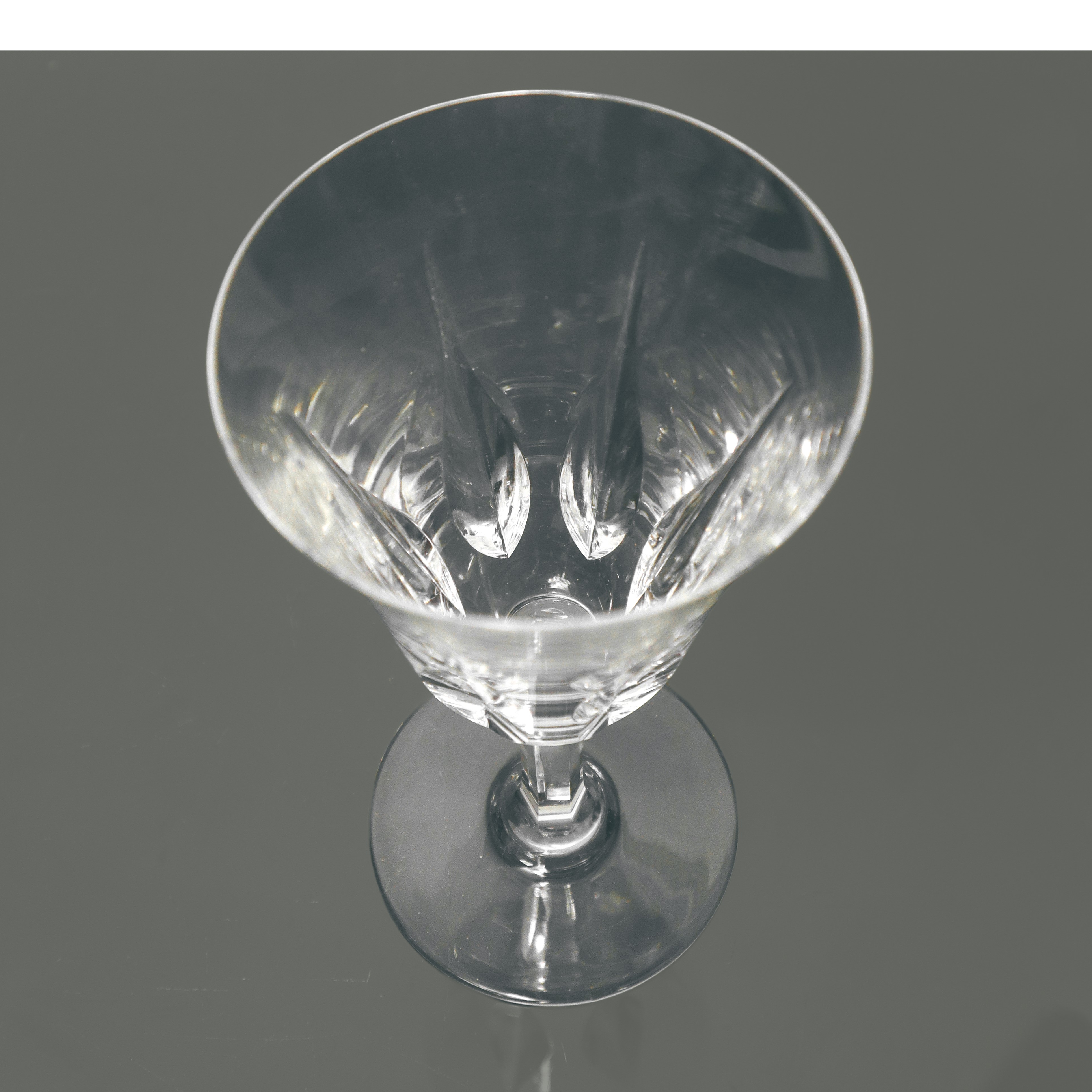 Servizio di bicchieri da sei in cristallo Saint Louis modello Cerdagne