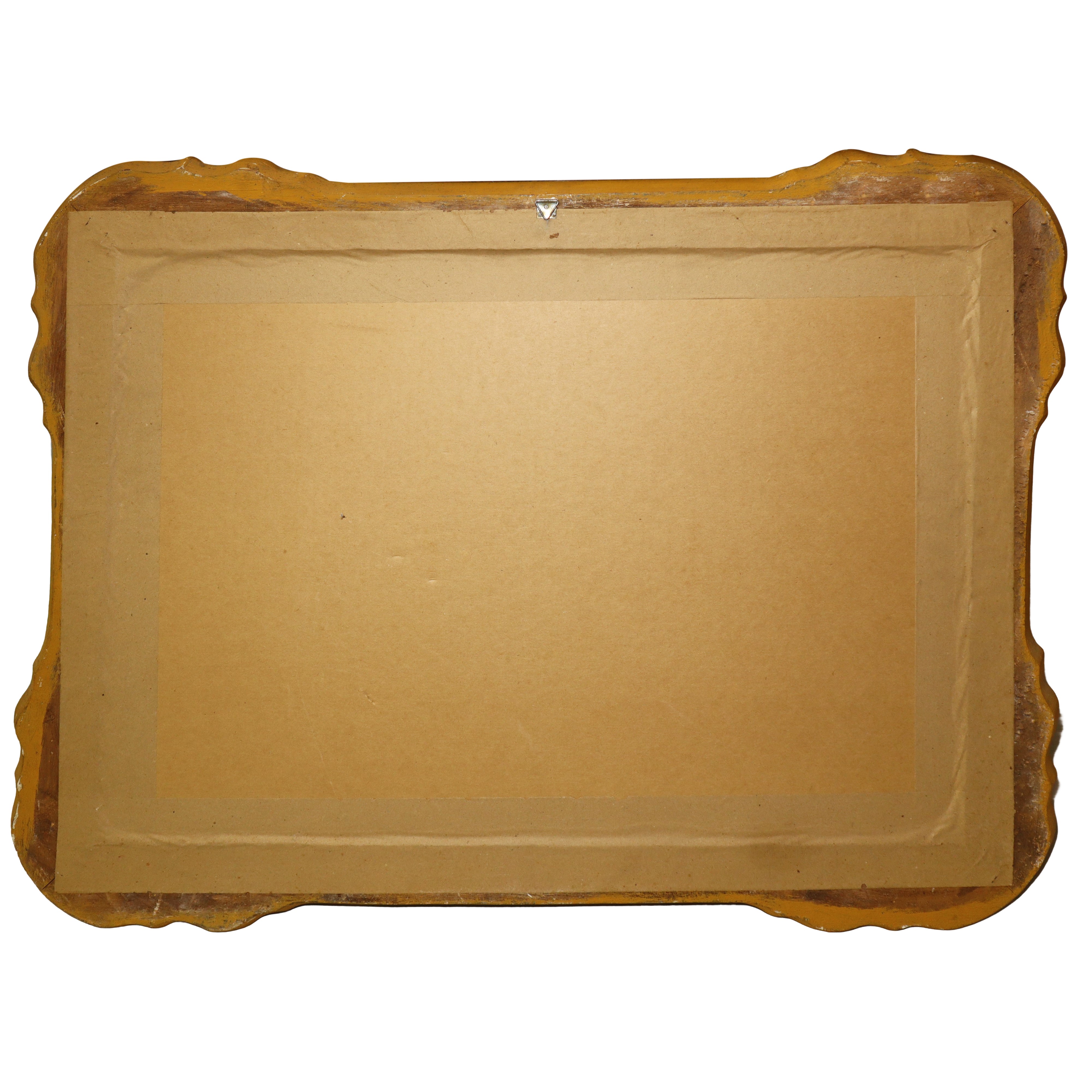 Natività in cornice a foglia oro bulinata