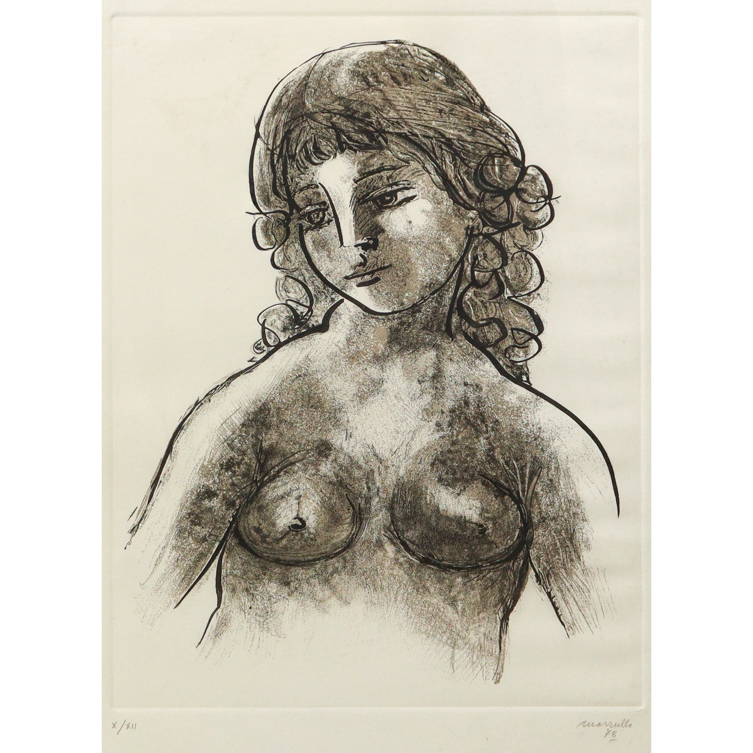 Giuseppe Mazzullo - Volto di Ragazza
