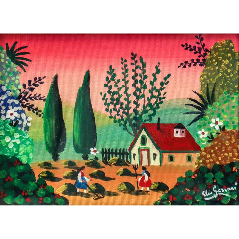 Elio Gervasi - Contadine Taormina