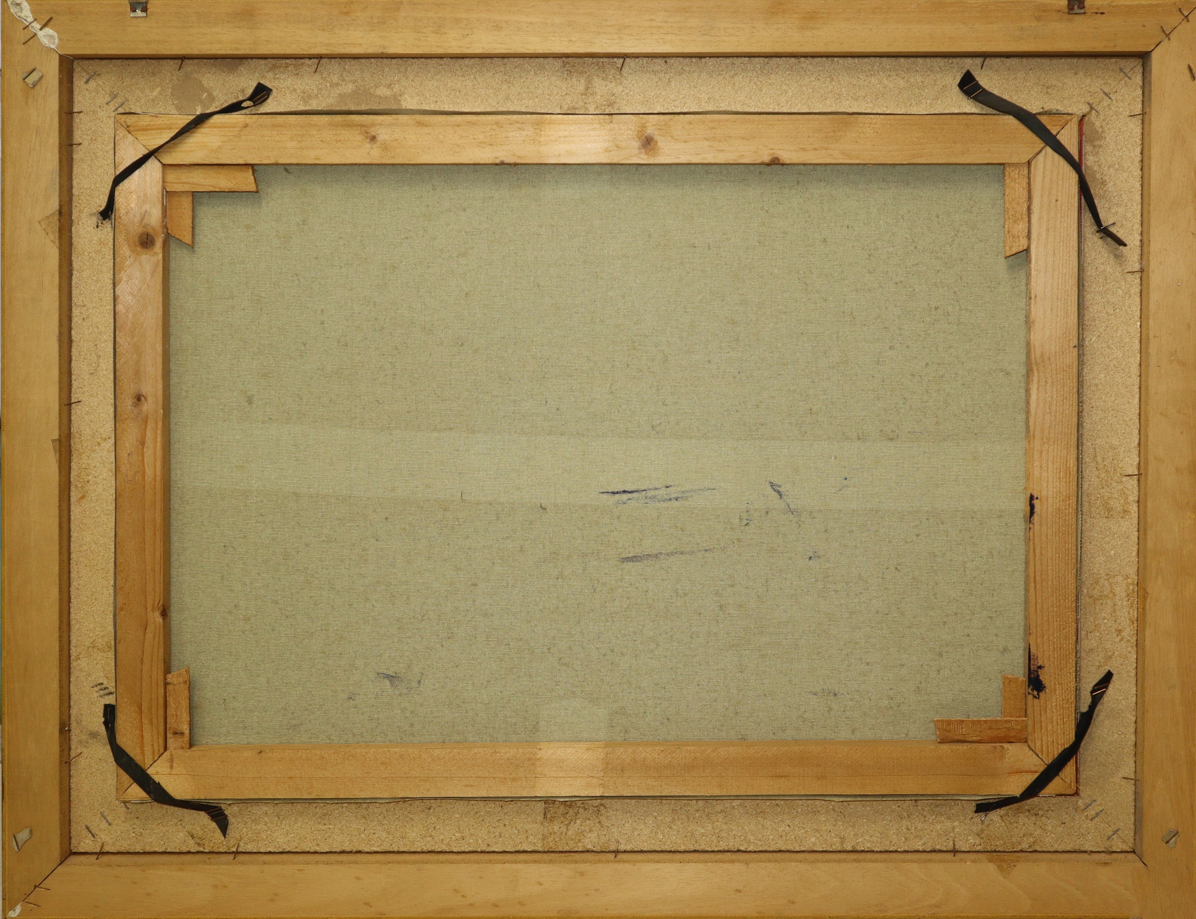 Casa con alberi e fichi d'india