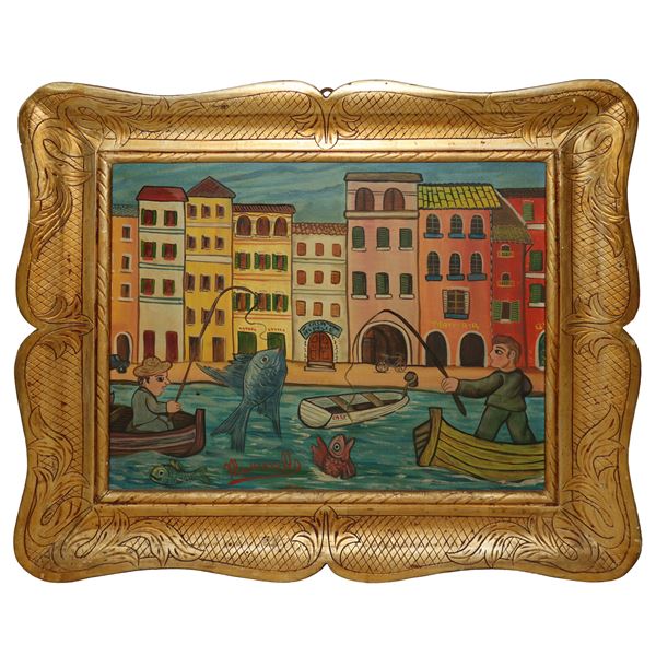 Fishermen in Venice 