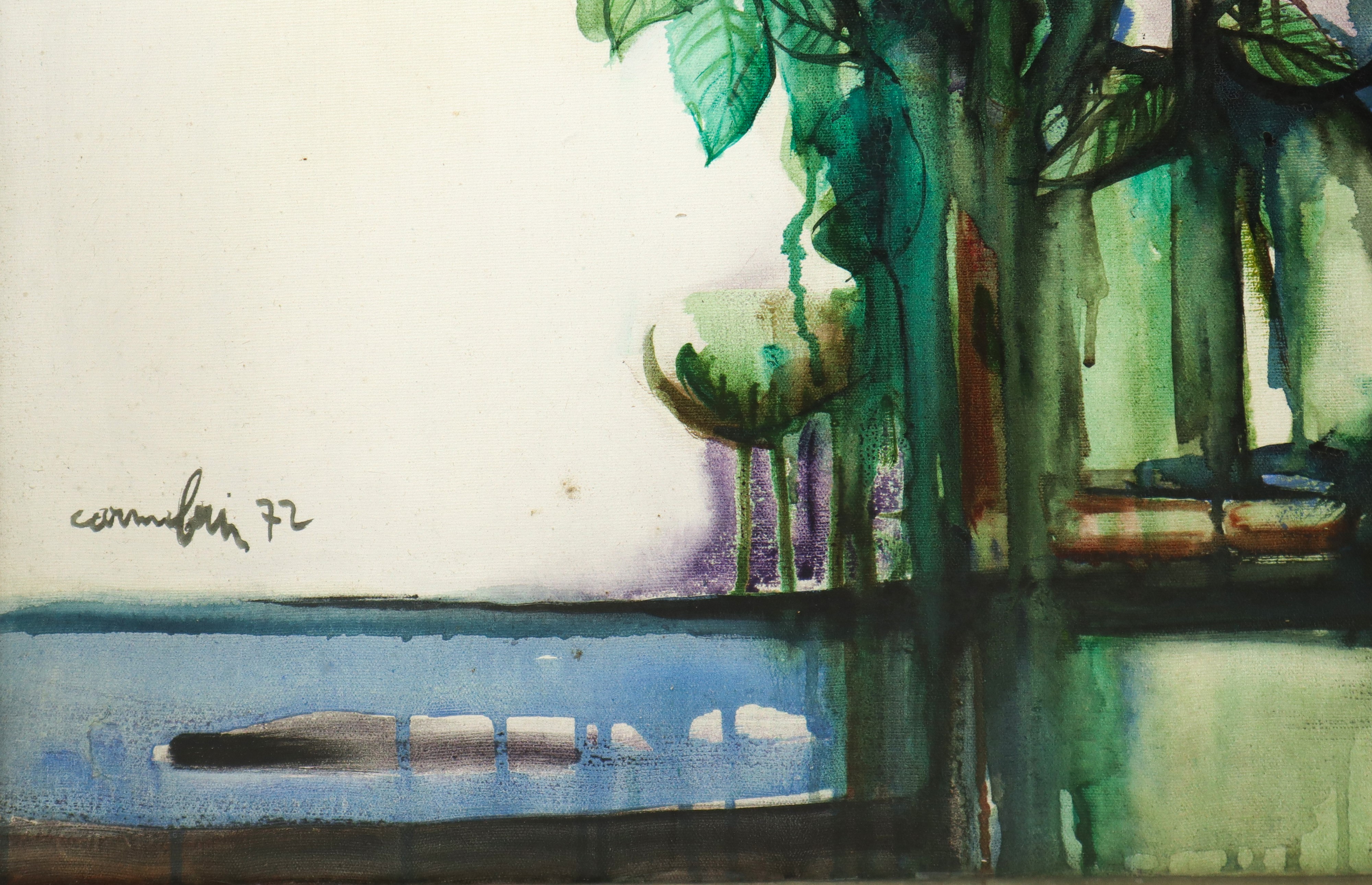 Nino Carnabuci - Natura Morta di Fiori con Vaso