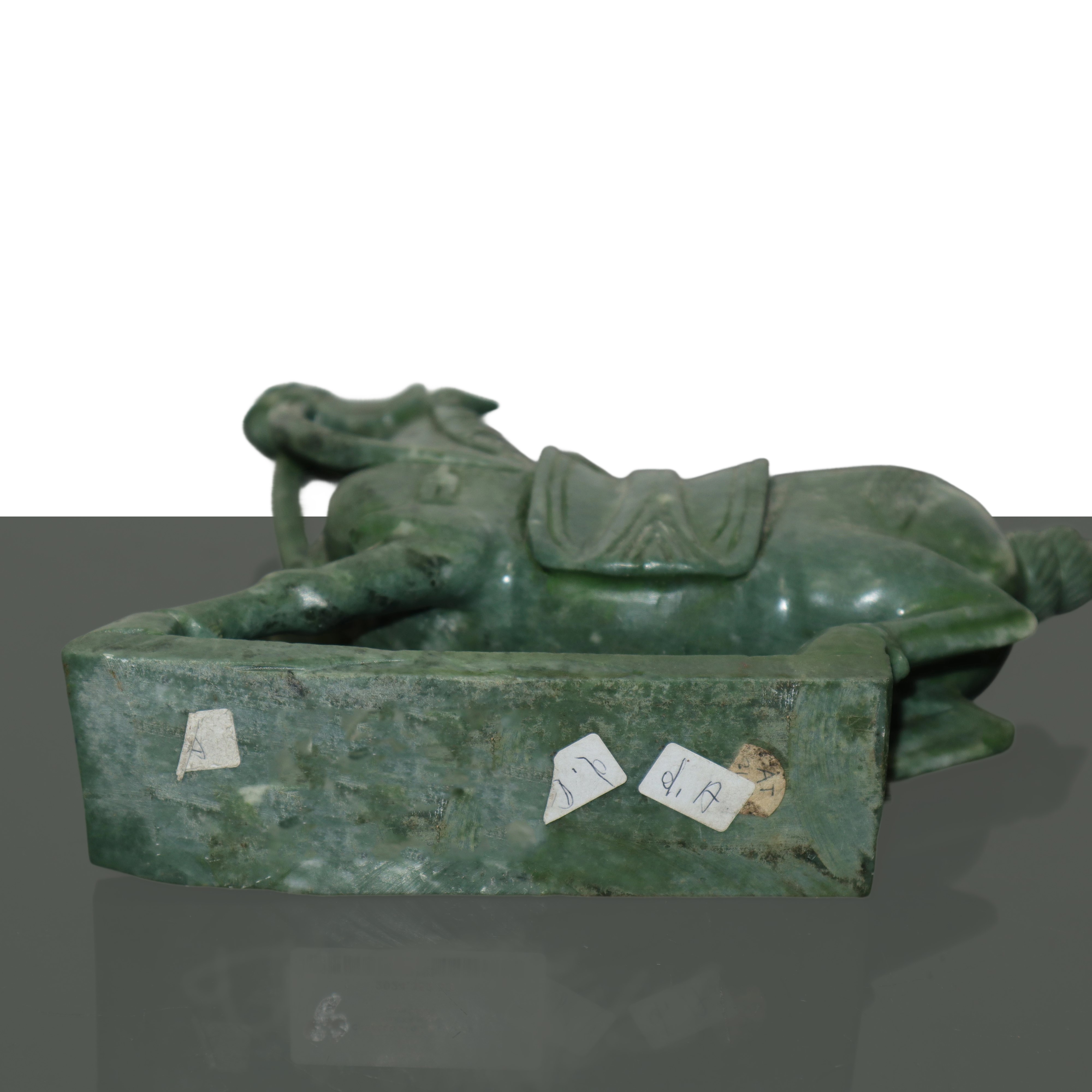 Cavallo in Giada Verde