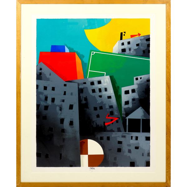 Emilio Tadini - Untitled