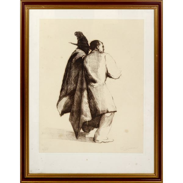Men with cloaks