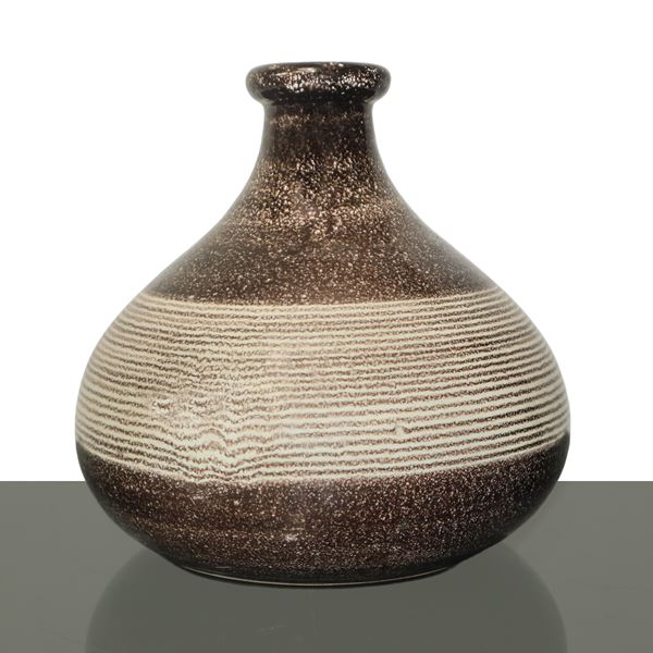Mastropaolo Orvieto Ceramiche - Vaso in maiolica policroma