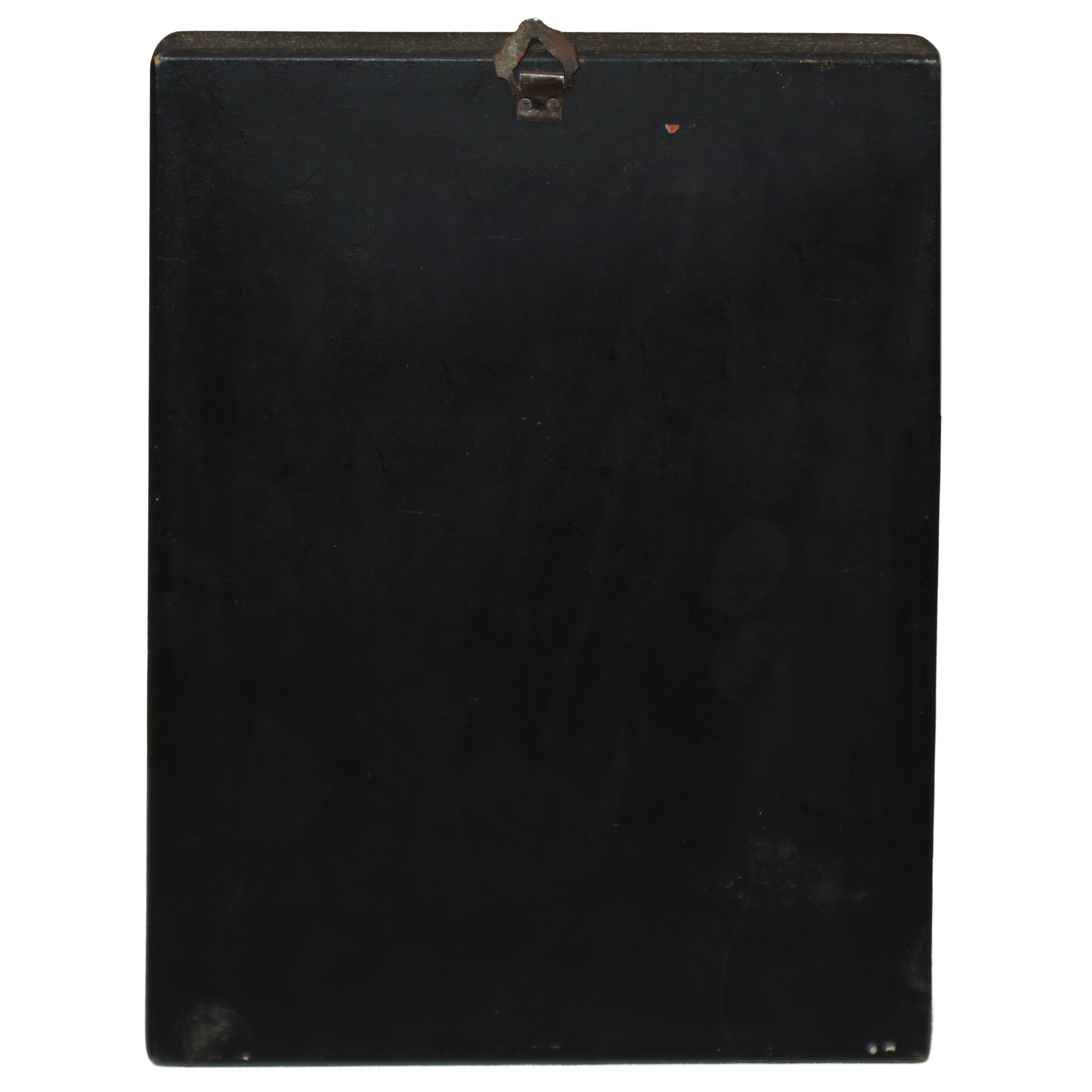 Icona bizantina con riza ricoperta in argento 750 raffigurante San Nicola