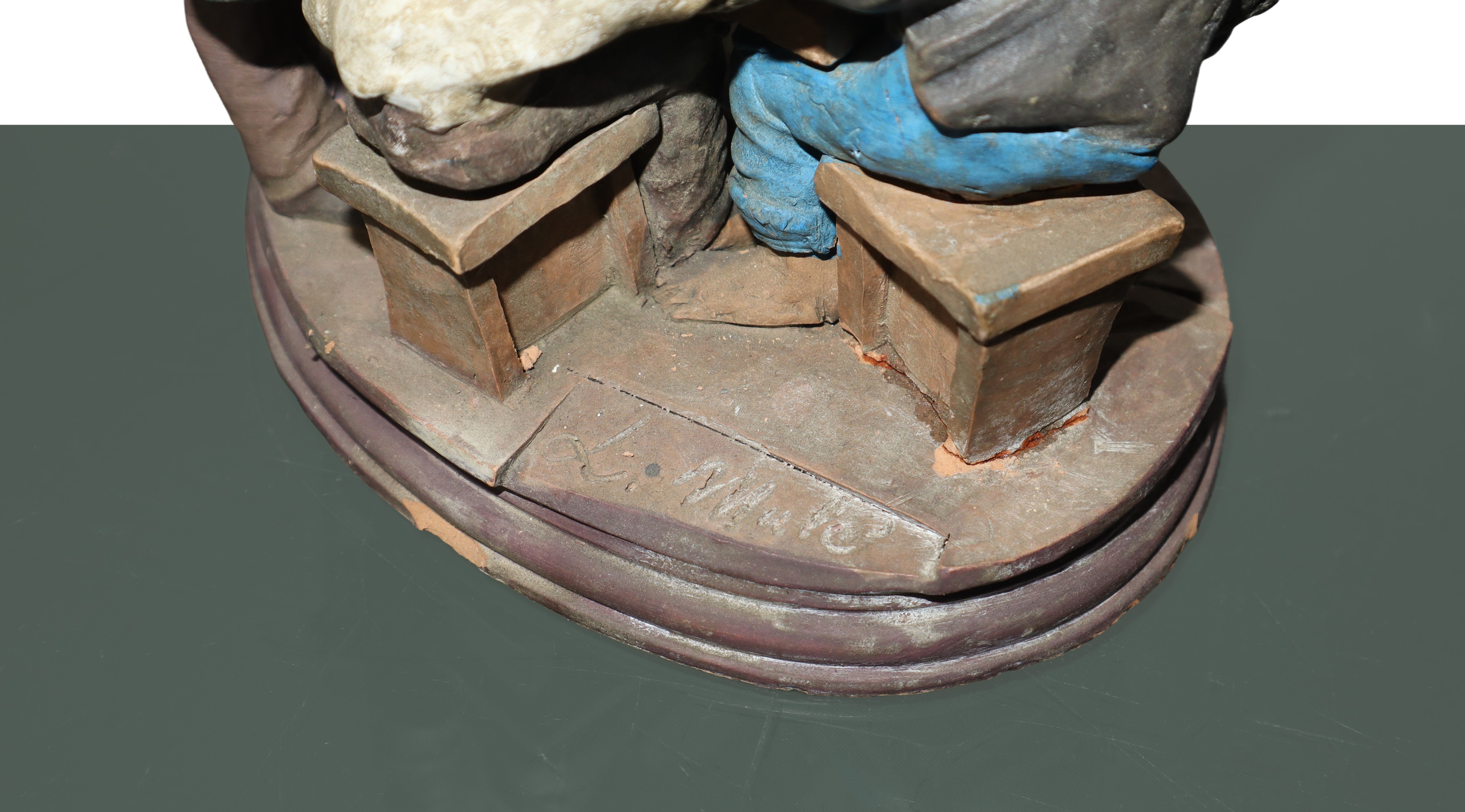 Calice in argento sbalzato e argento vermeil