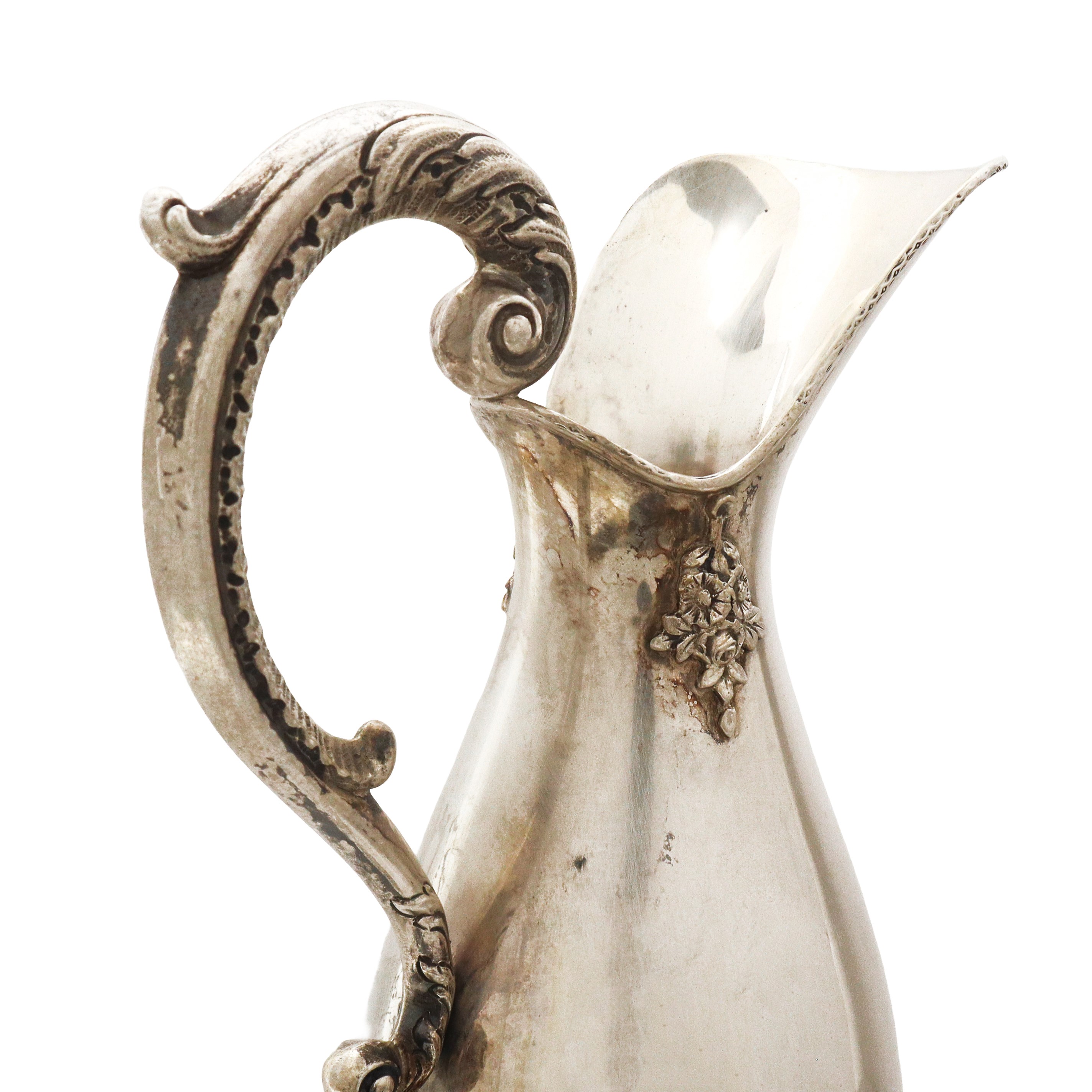 Anfora con manico in argento 800