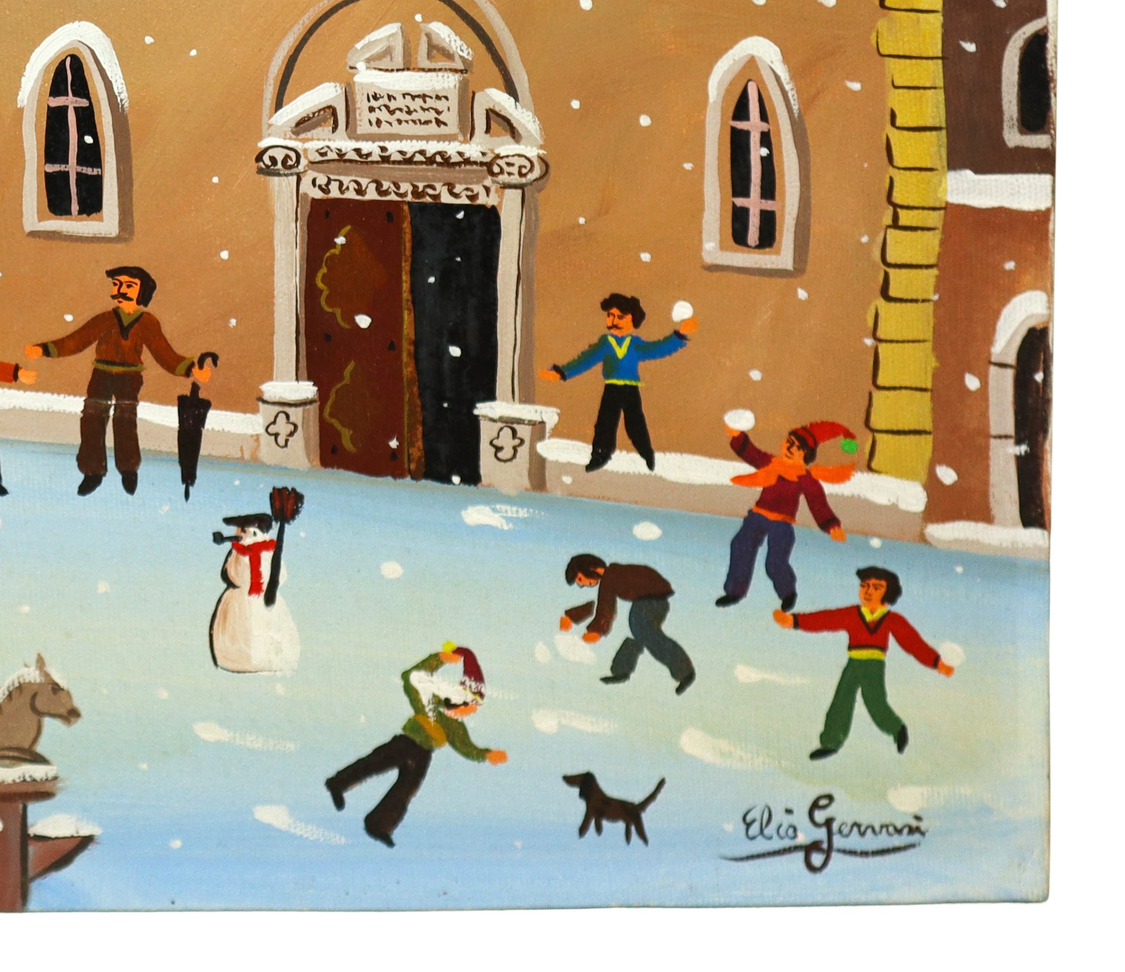 Elio Gervasi - Neve a Taormina