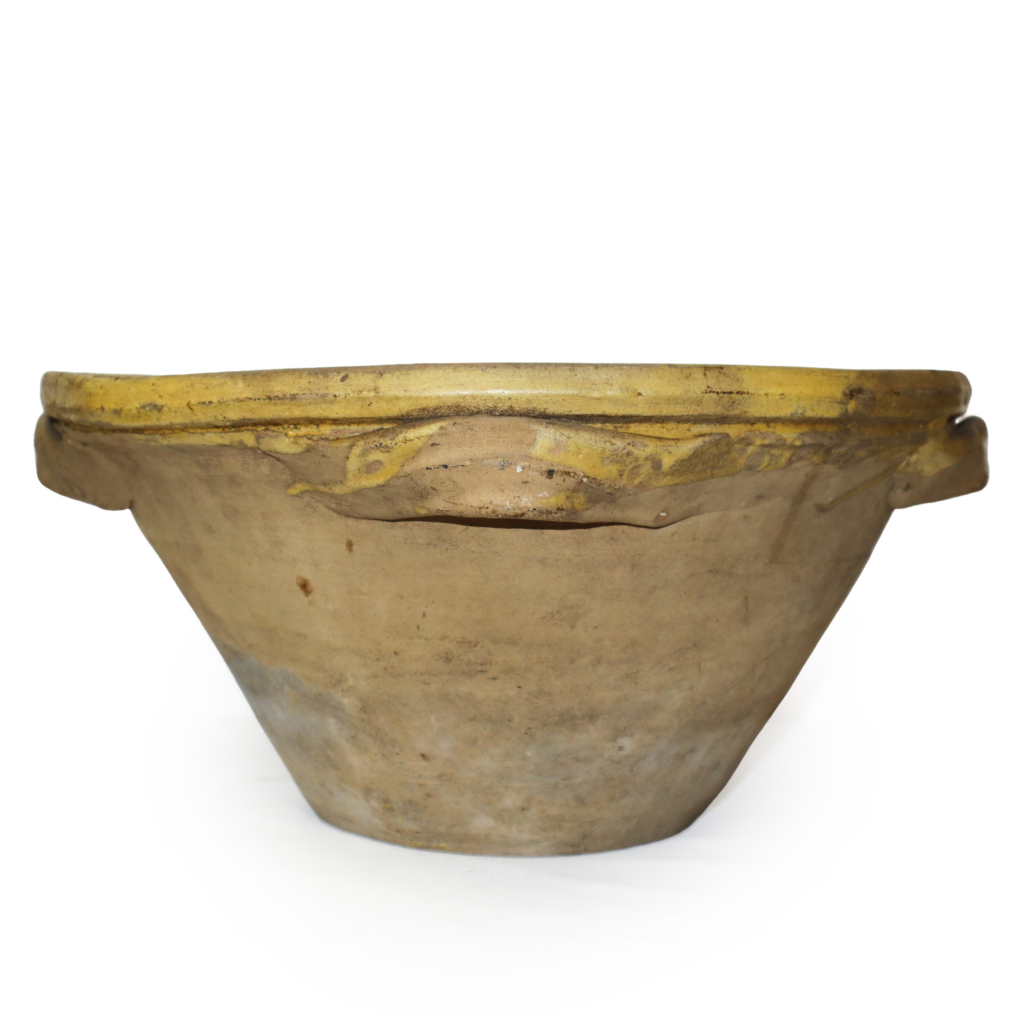 Lemmo in ceramica di Caltagirone giallo/verde