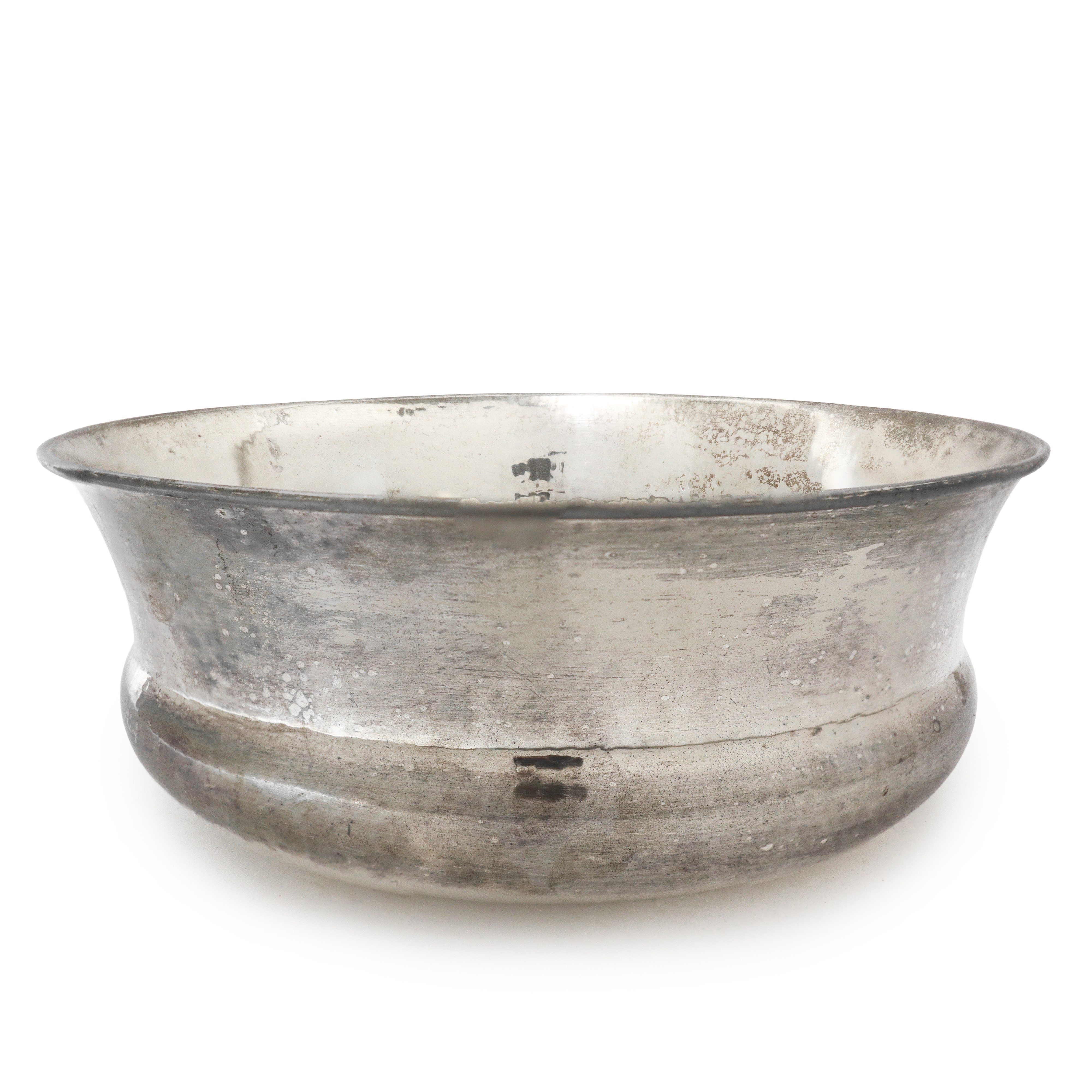 Cassetti - Centrotavola in silver martellato, diametro cm 24
