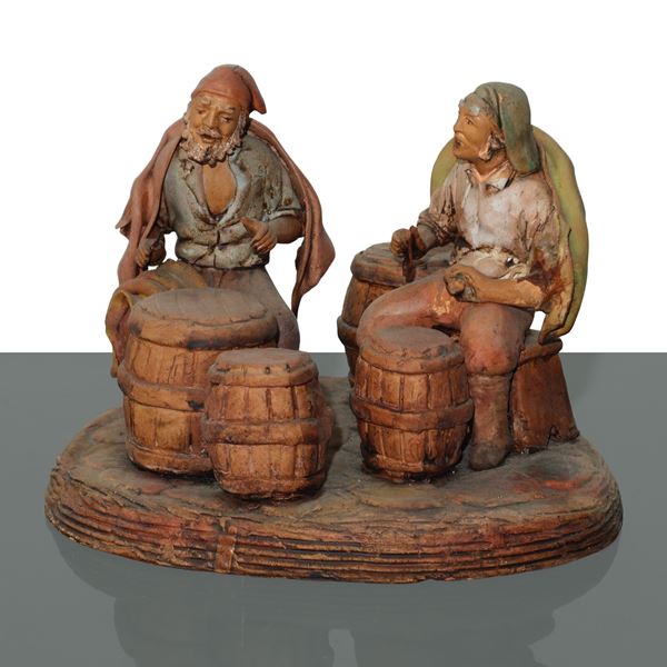 Scultura artigianato palermitano: i bottai
