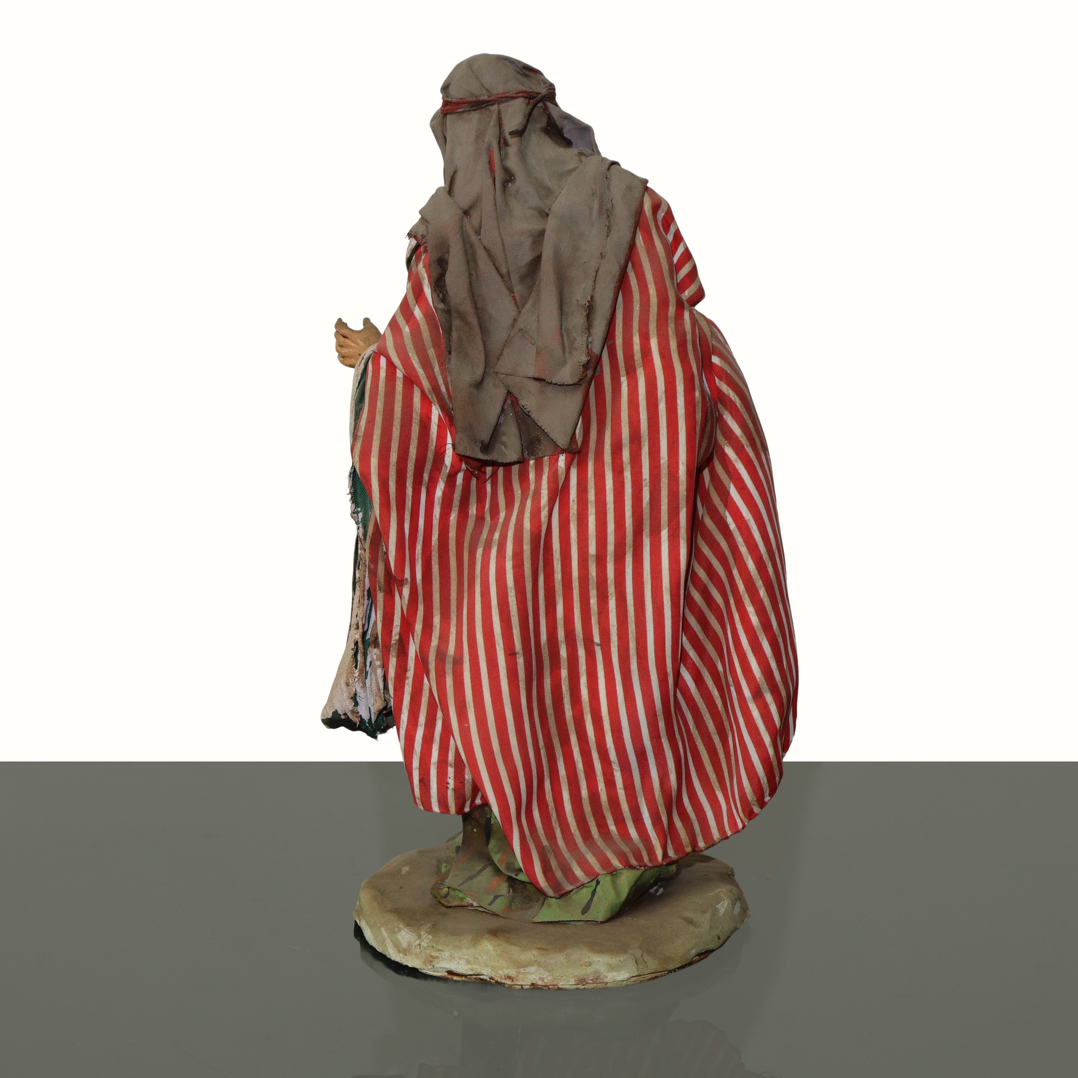 Giordano, Scultura in terracotta - Pastore presepiale
