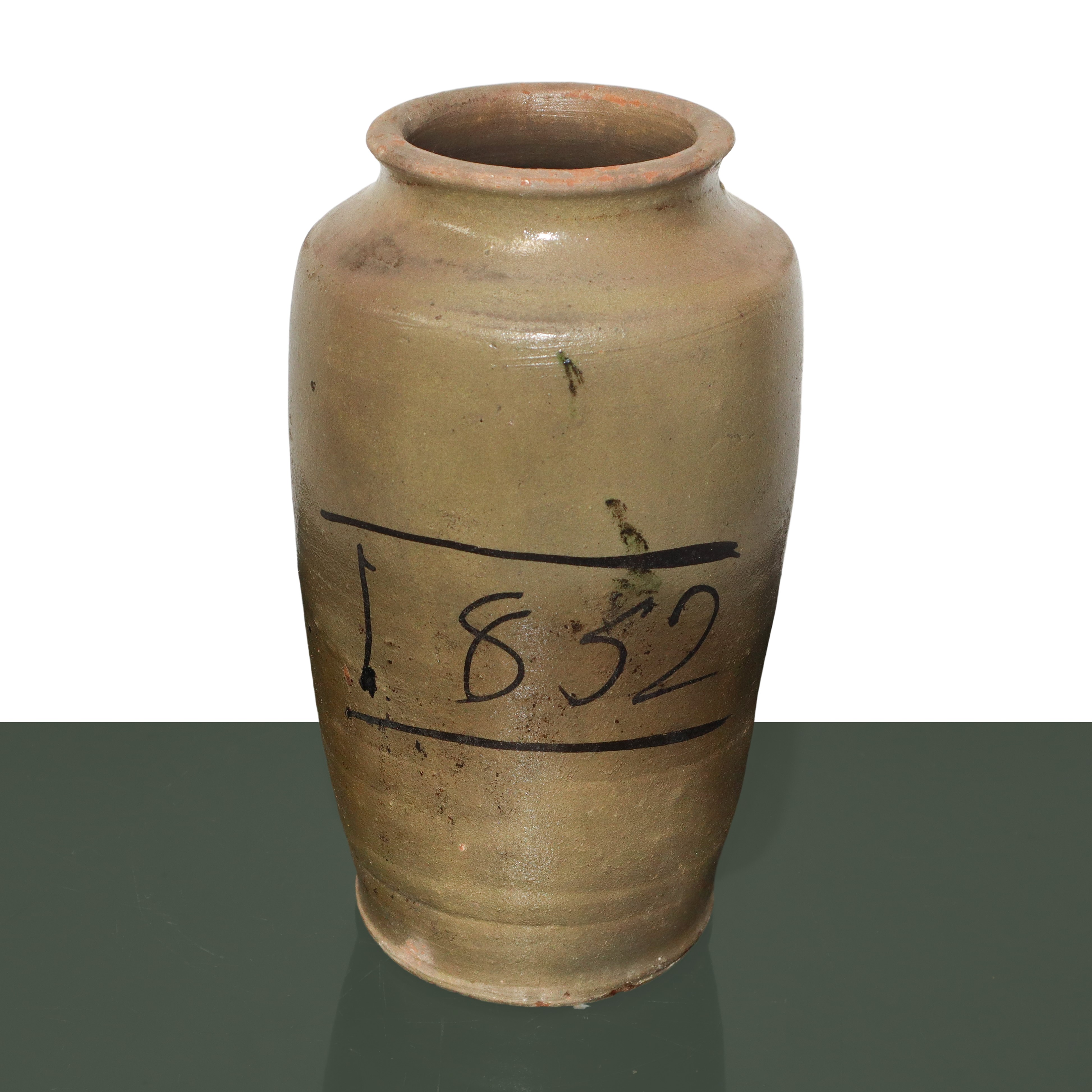 Vaso in Maiolica di Caltagirone Invetriata e Smaltata Policroma