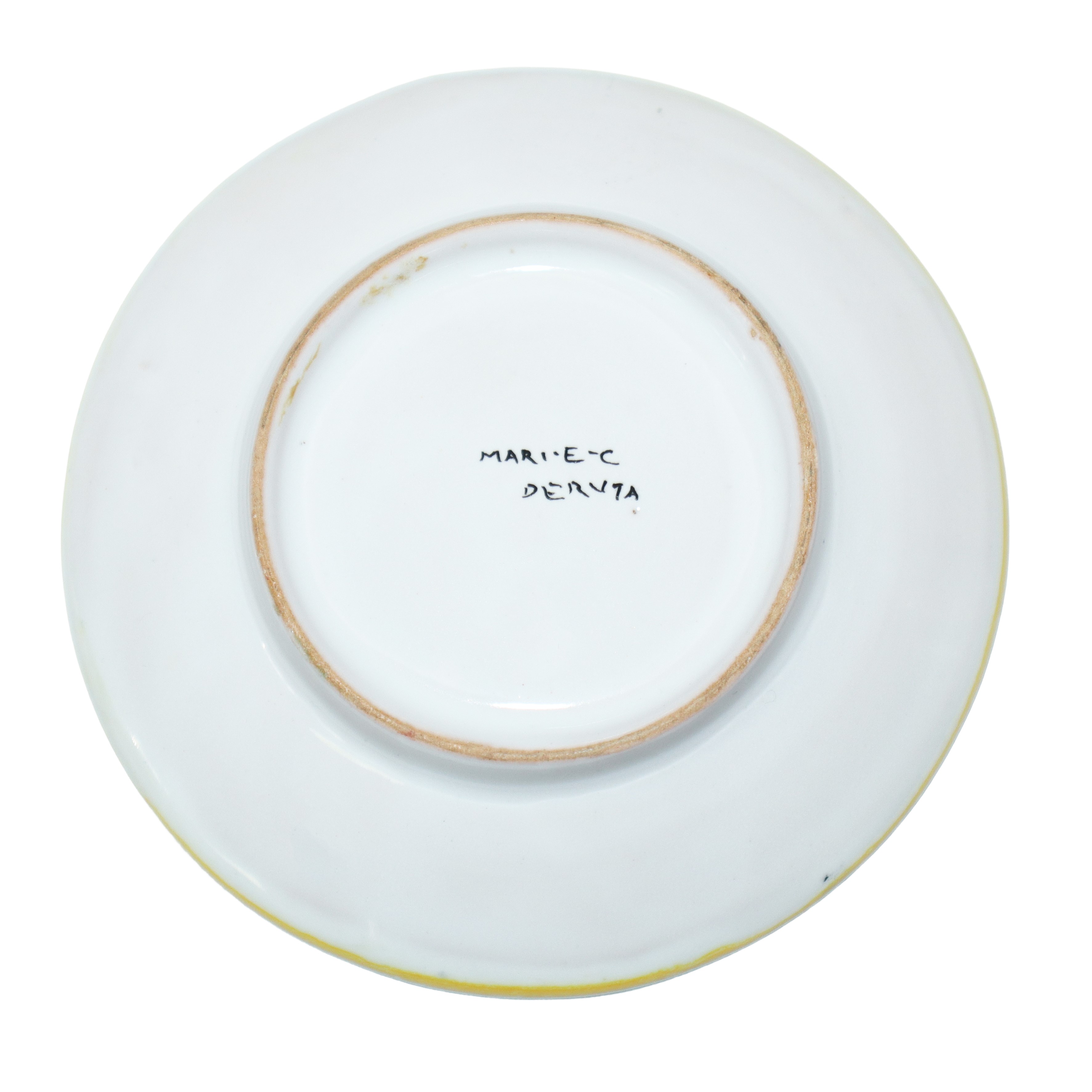 Deruta - Servizio da caffè da sei con decoro raffaellesco