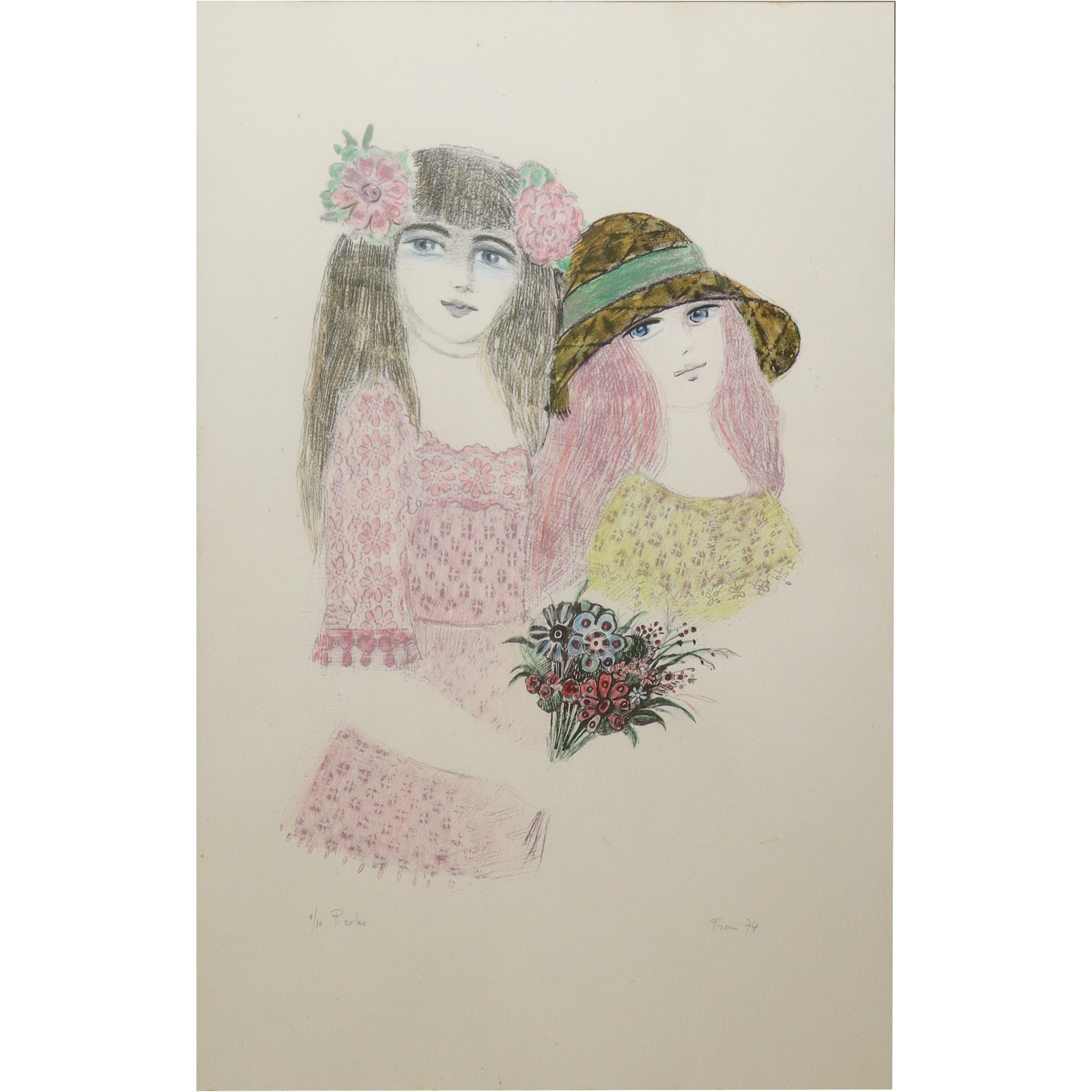 Due giovani col cappello