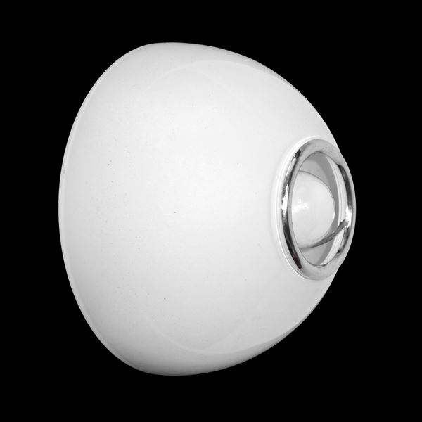 Ernesto Gismondi per Artemide - Applique da parete modello Tilos in vetro di Murano bianco lucido
