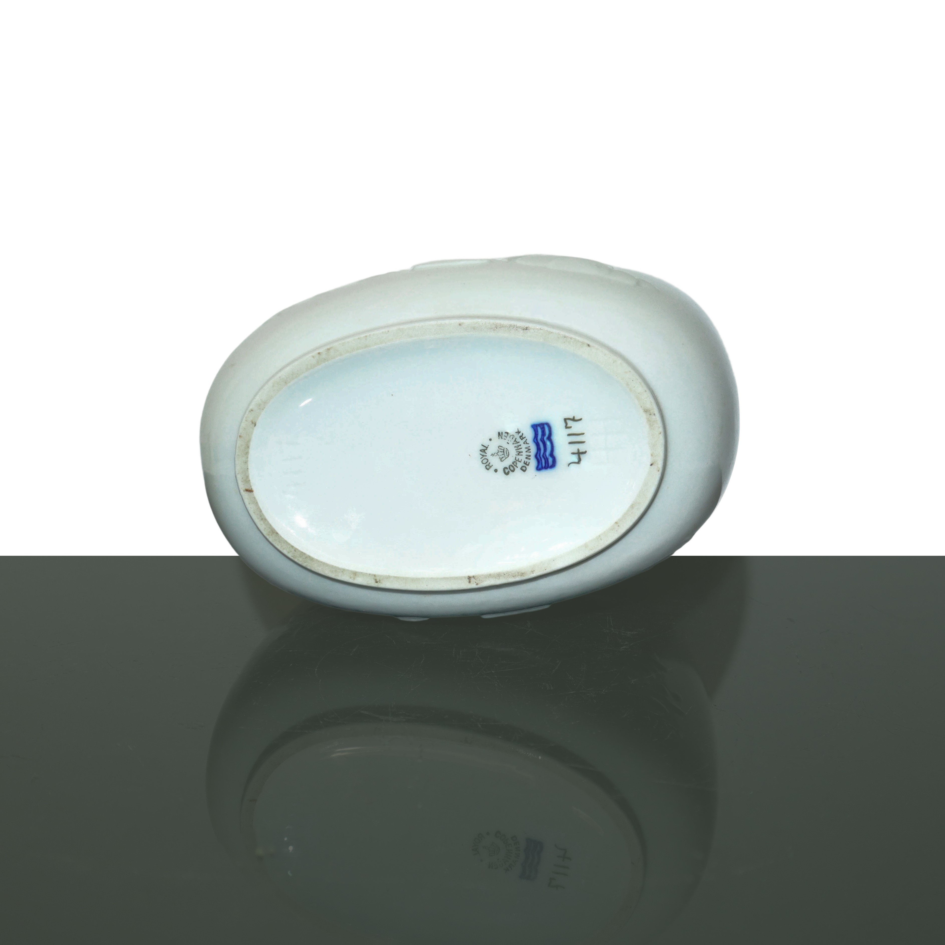 Royal Copenhagen Denmark - Vaso Blanc De Chine Adamo ed Eva