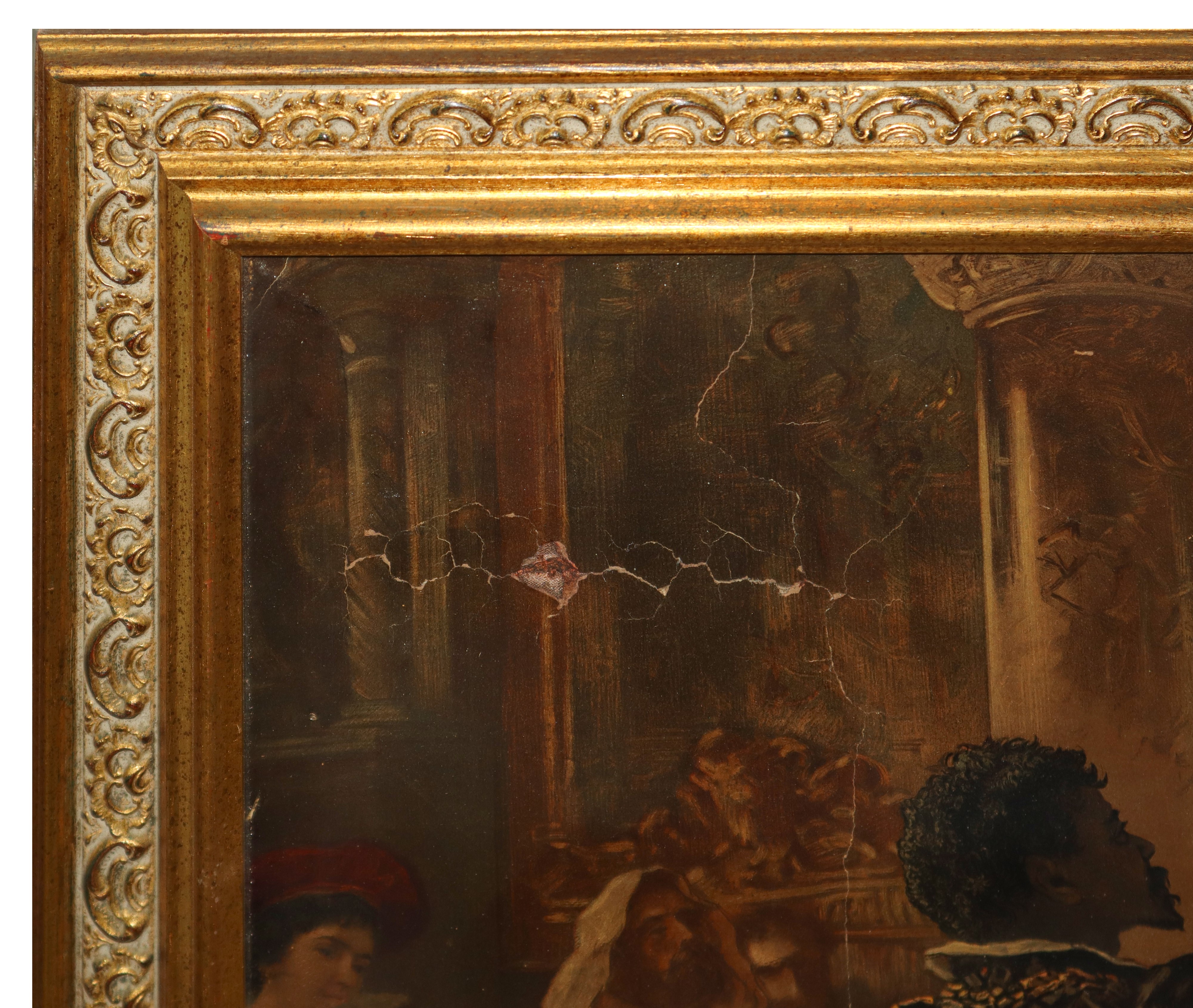 Otello da Edouard Frederic Wilhelm Richter, Oleografia su tela