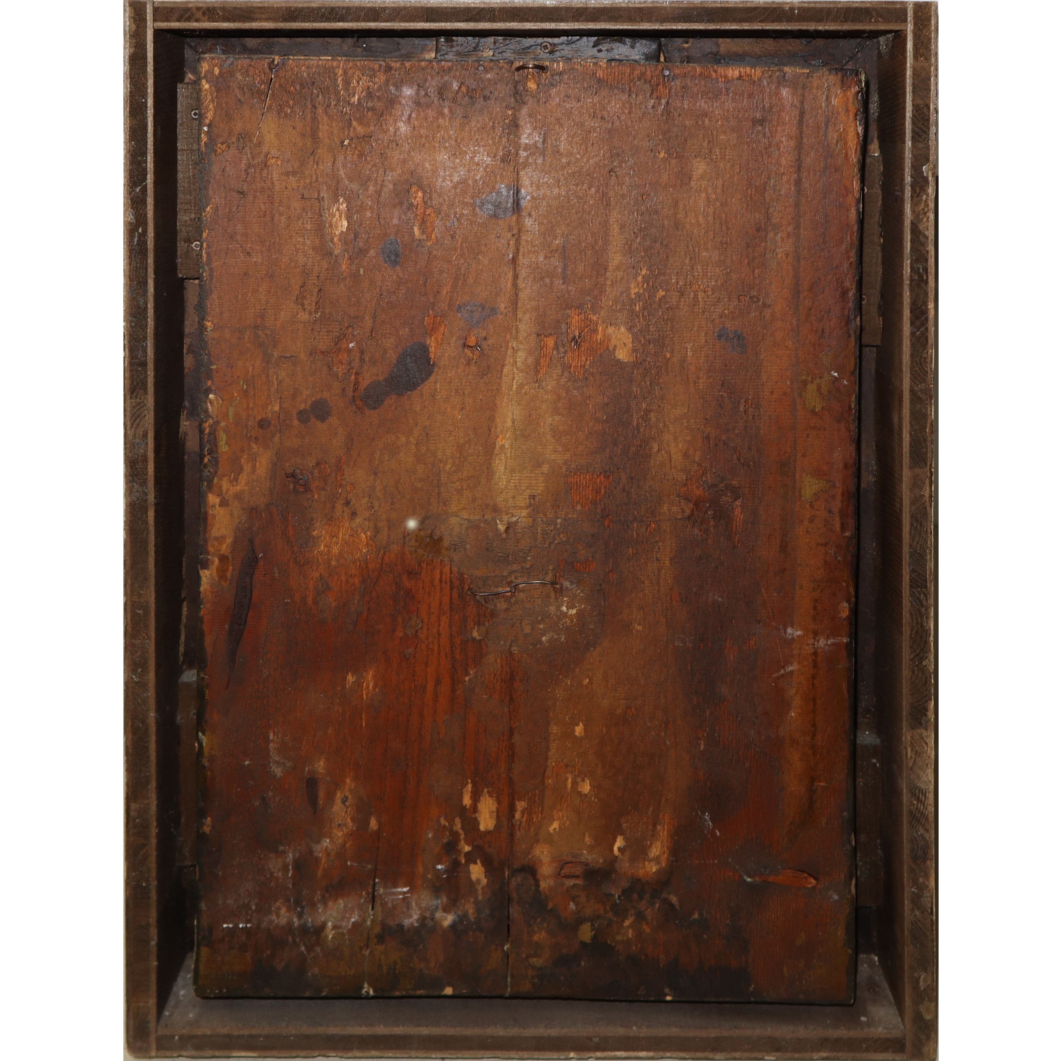 Teca votiva contenente Sacra Famiglia